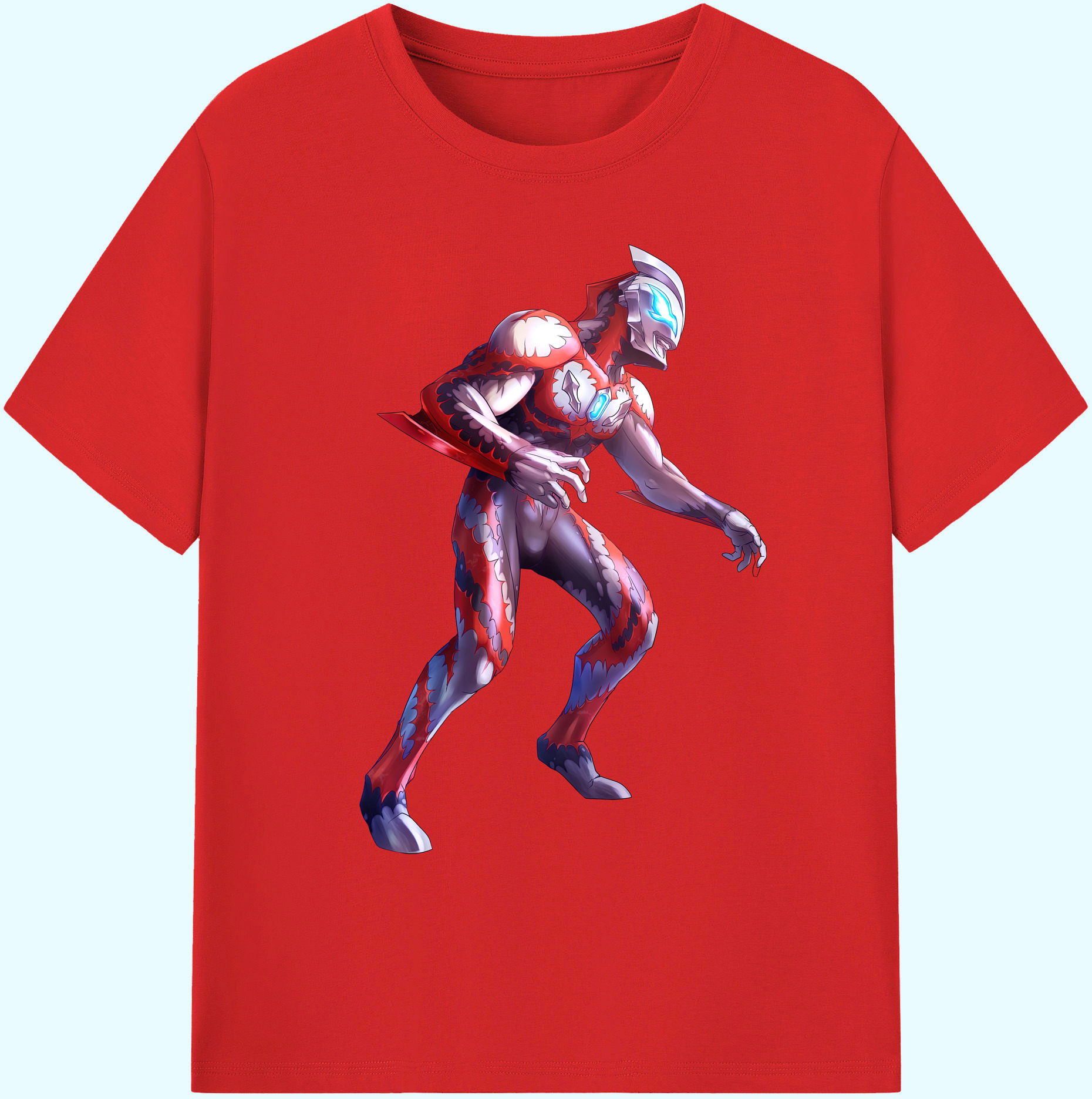 （画像用） ウルトラマン Ultraman 綿100％ メンズ半袖Tシャツ｜肌触りやわらか＆通気性