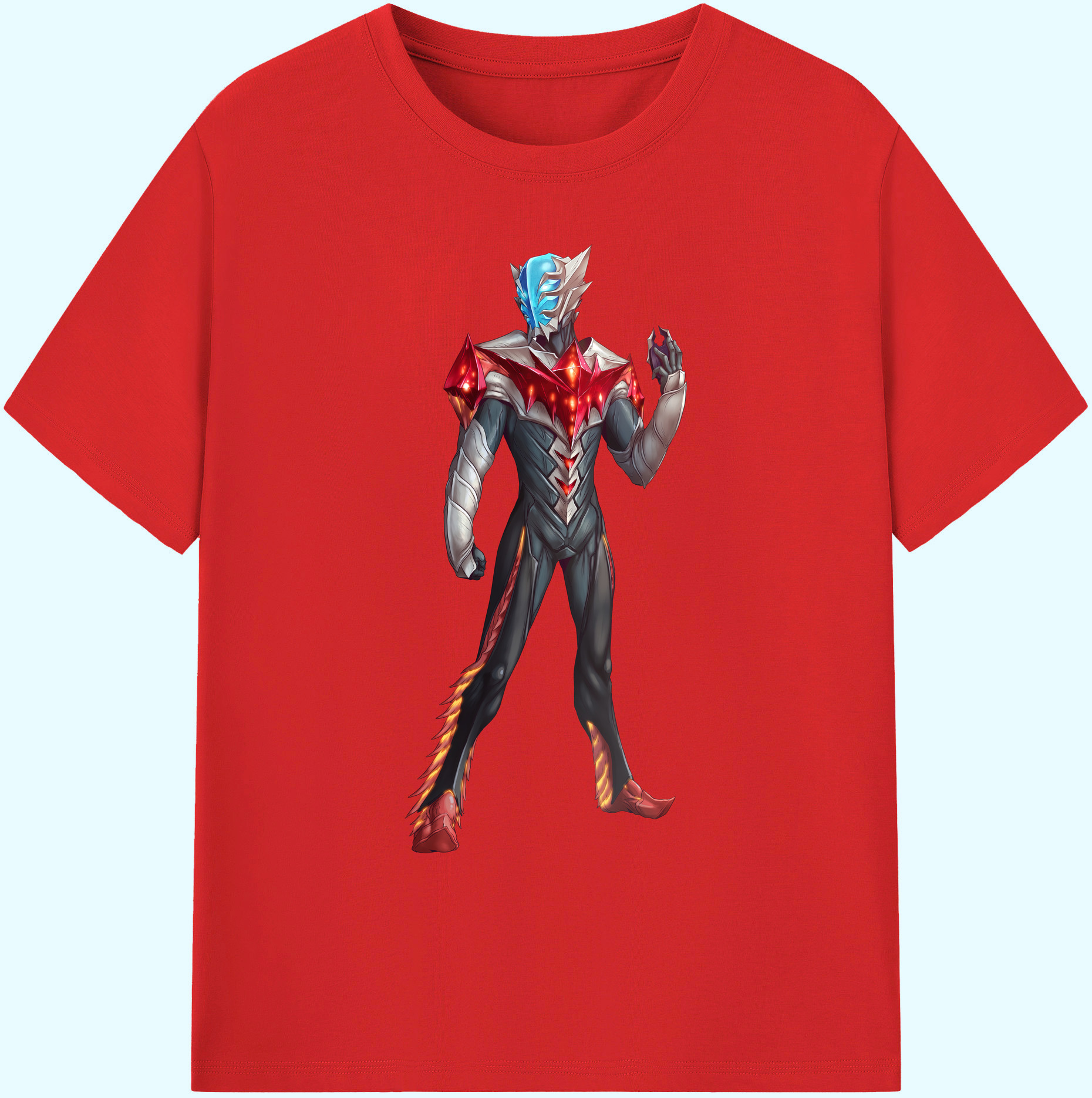 （画像用） ウルトラマン Ultraman 綿100％ メンズ半袖Tシャツ｜肌触りやわらか＆通気性