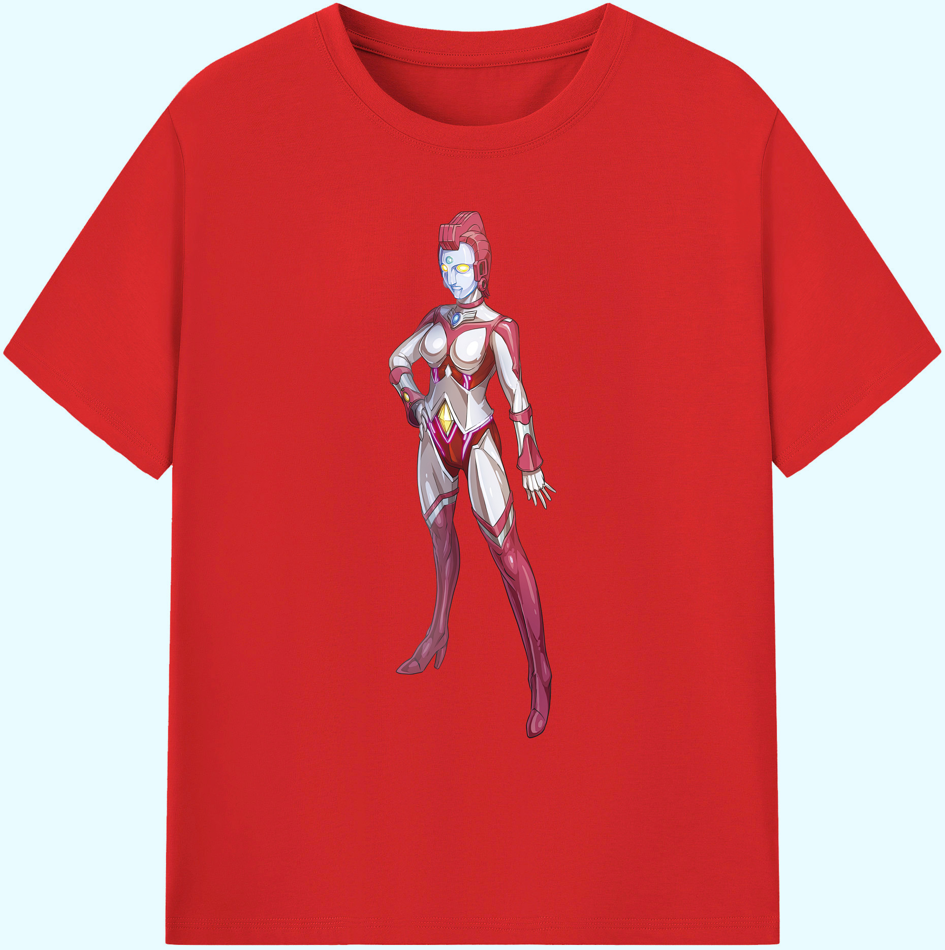 （画像用） ウルトラマン Ultraman 綿100％ メンズ半袖Tシャツ｜肌触りやわらか＆通気性