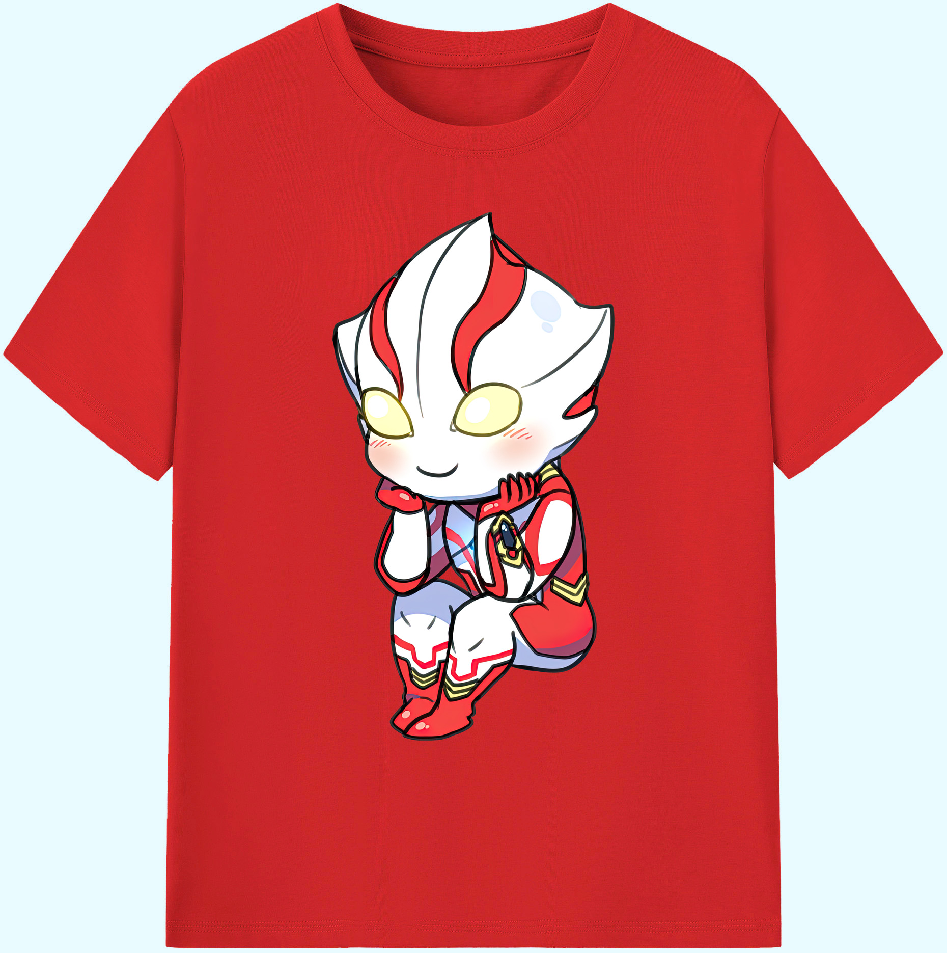 （画像用） ウルトラマン Ultraman 綿100％ メンズ半袖Tシャツ｜肌触りやわらか＆通気性