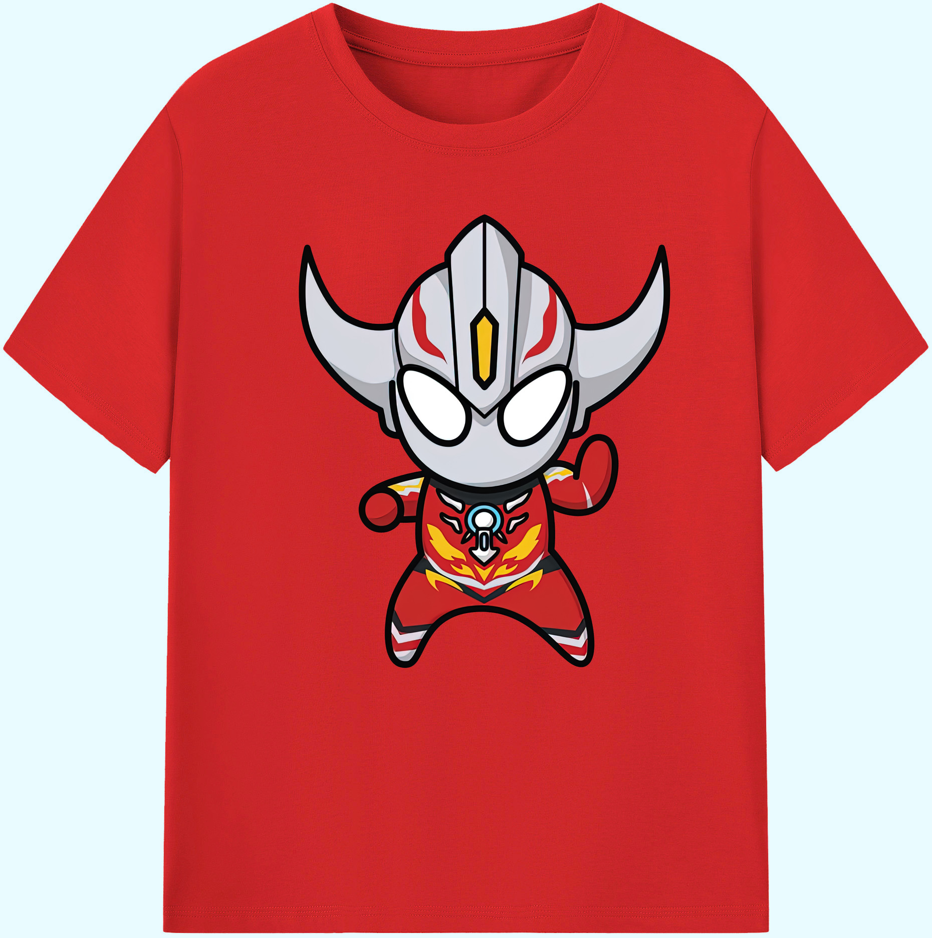 （画像用） ウルトラマン Ultraman 綿100％ メンズ半袖Tシャツ｜肌触りやわらか＆通気性