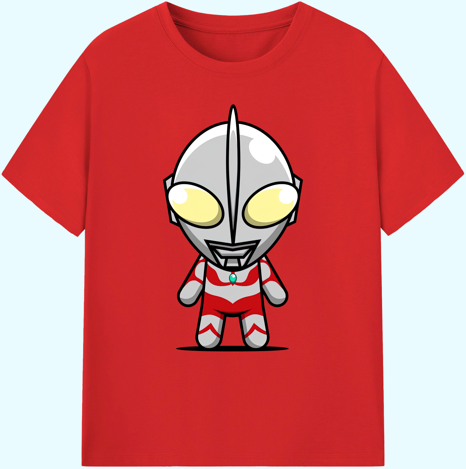 （画像用） ウルトラマン Ultraman 綿100％ メンズ半袖Tシャツ｜肌触りやわらか＆通気性