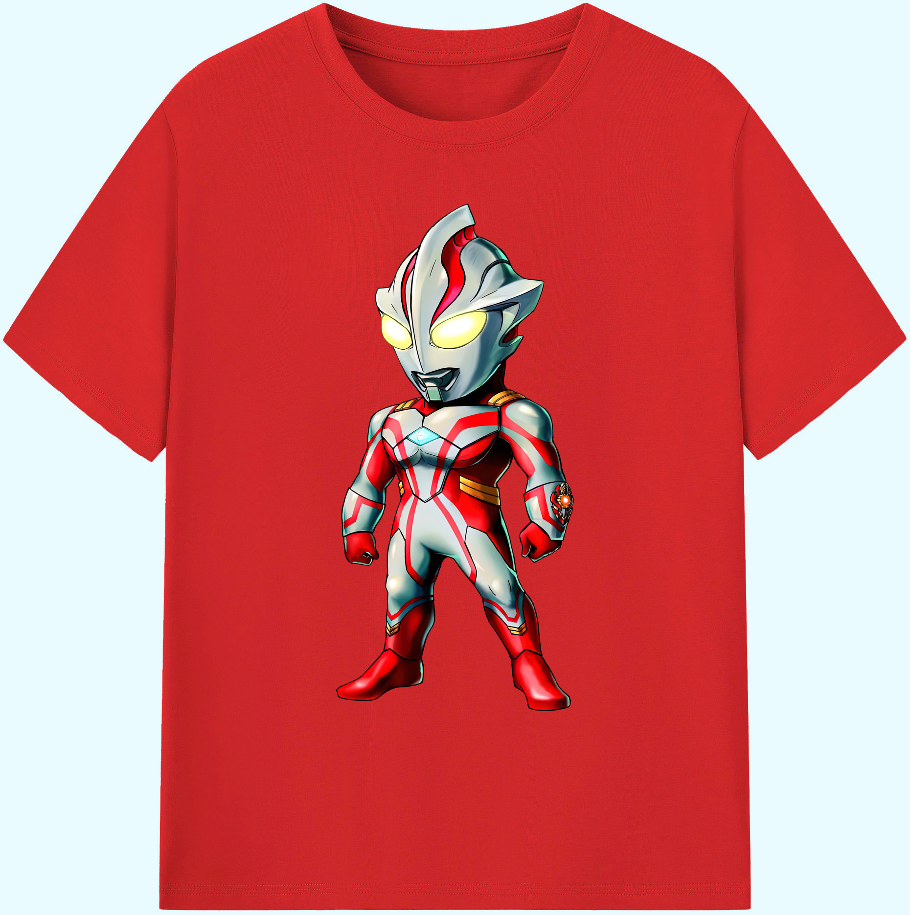 （画像用） ウルトラマン Ultraman 綿100％ メンズ半袖Tシャツ｜肌触りやわらか＆通気性