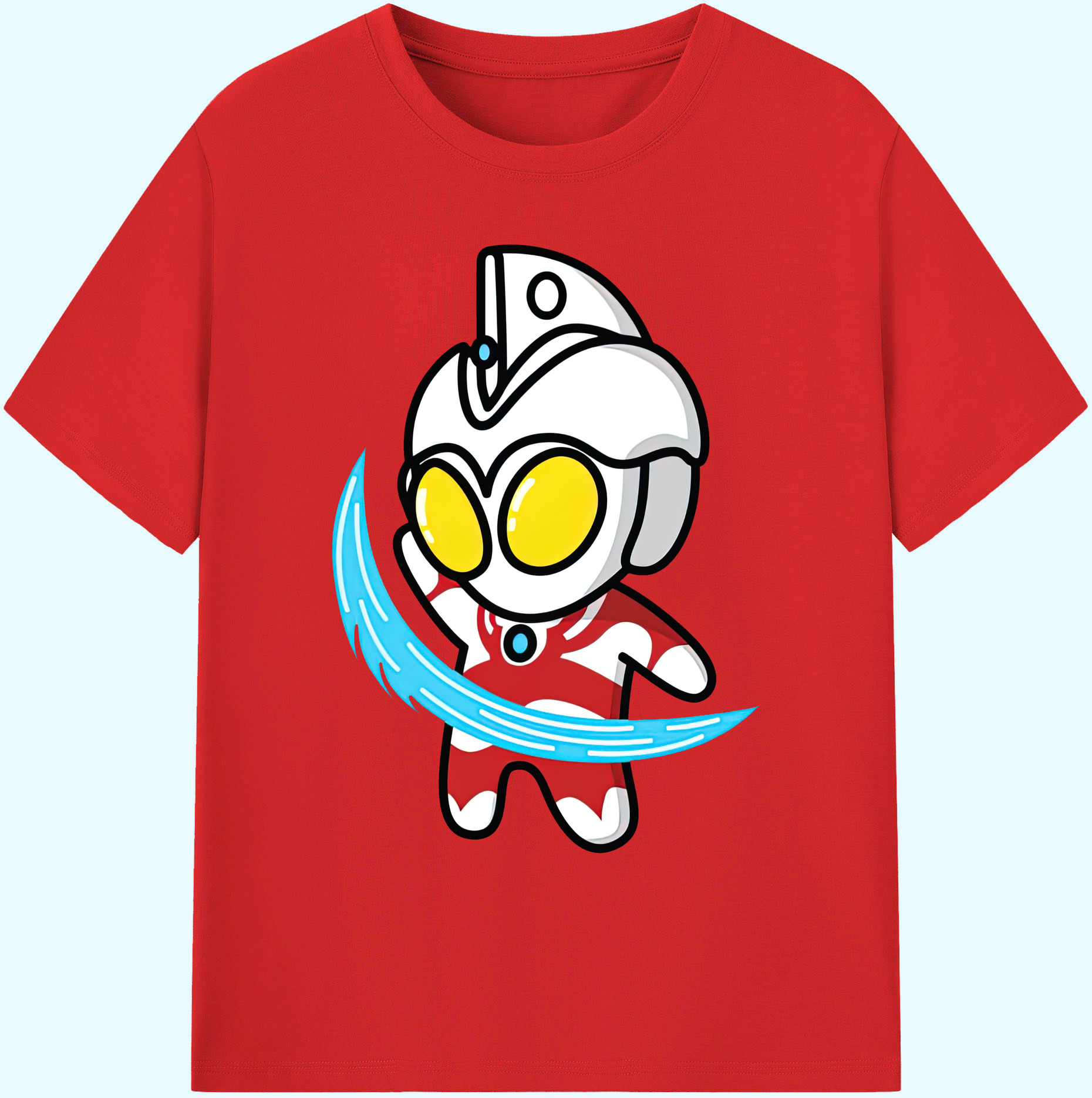 （画像用） ウルトラマン Ultraman 綿100％ メンズ半袖Tシャツ｜肌触りやわらか＆通気性