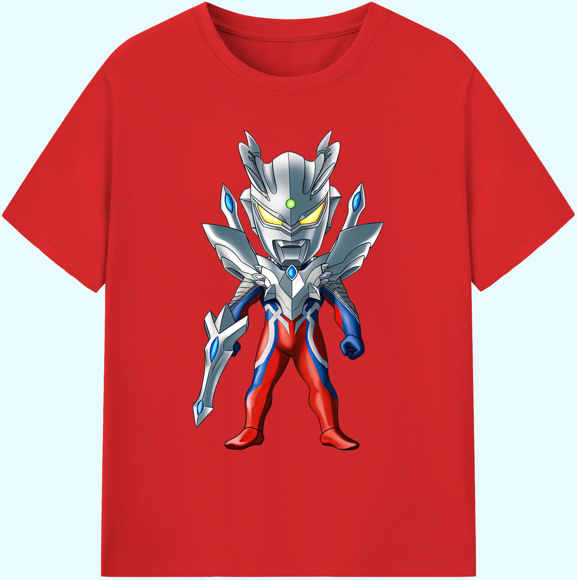 （画像用） ウルトラマン Ultraman 綿100％ メンズ半袖Tシャツ｜肌触りやわらか＆通気性