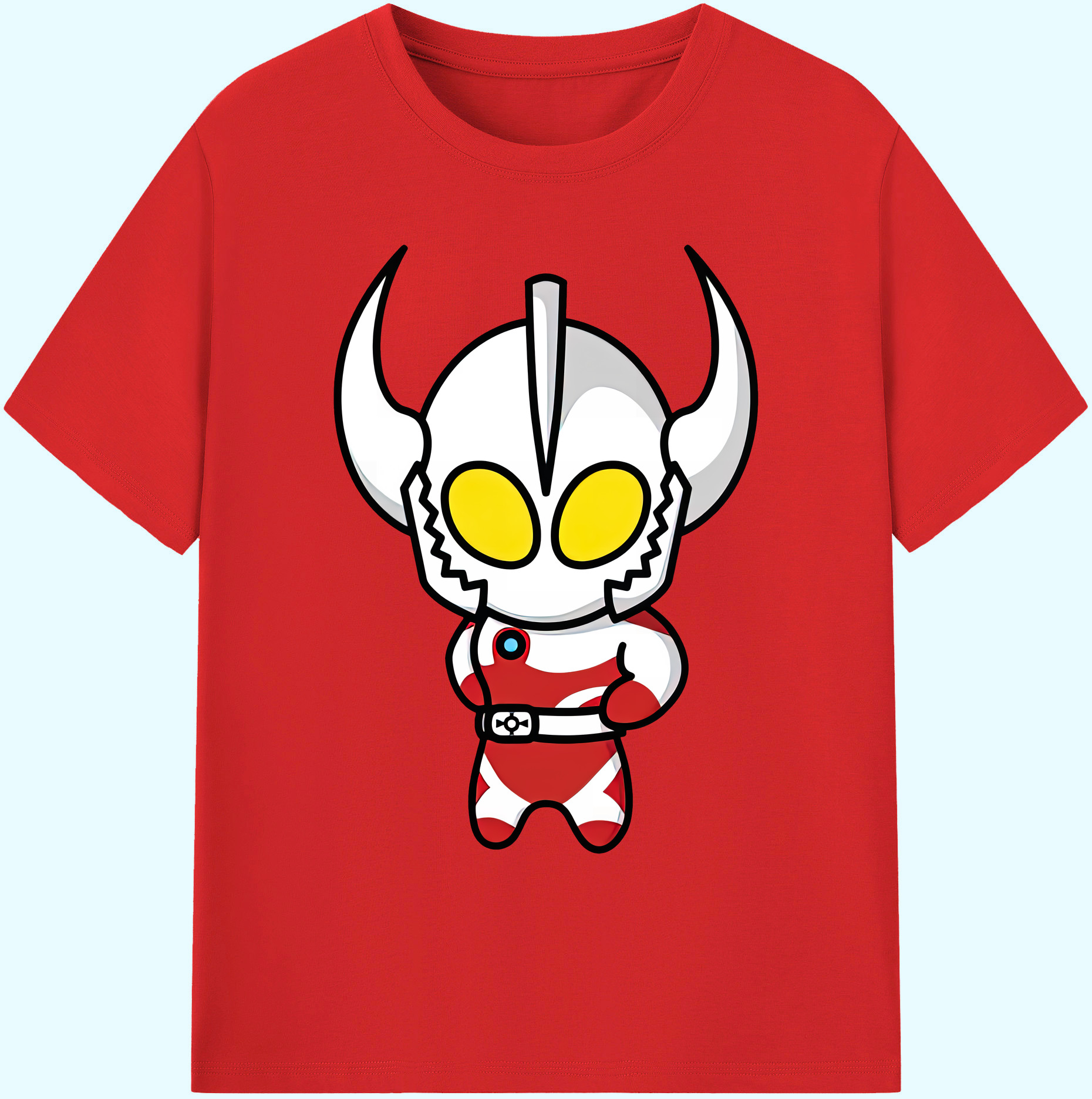 （画像用） ウルトラマン Ultraman 綿100％ メンズ半袖Tシャツ｜肌触りやわらか＆通気性