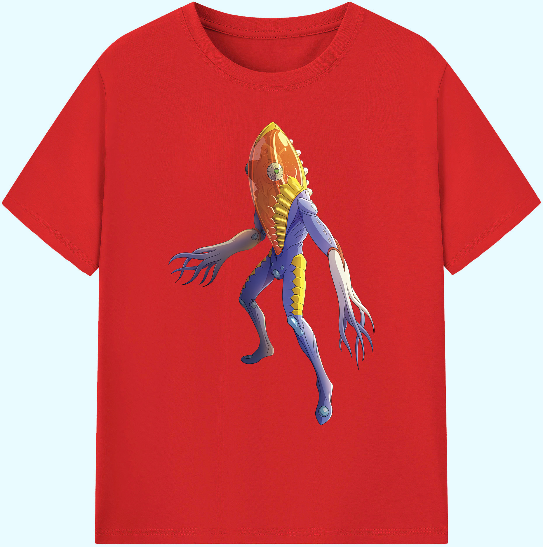 （画像用） ウルトラマン Ultraman 綿100％ メンズ半袖Tシャツ｜肌触りやわらか＆通気性