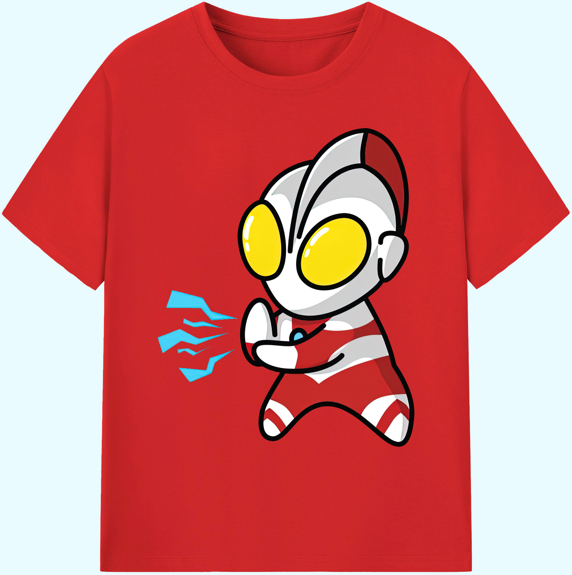 （画像用） ウルトラマン Ultraman 綿100％ メンズ半袖Tシャツ｜肌触りやわらか＆通気性