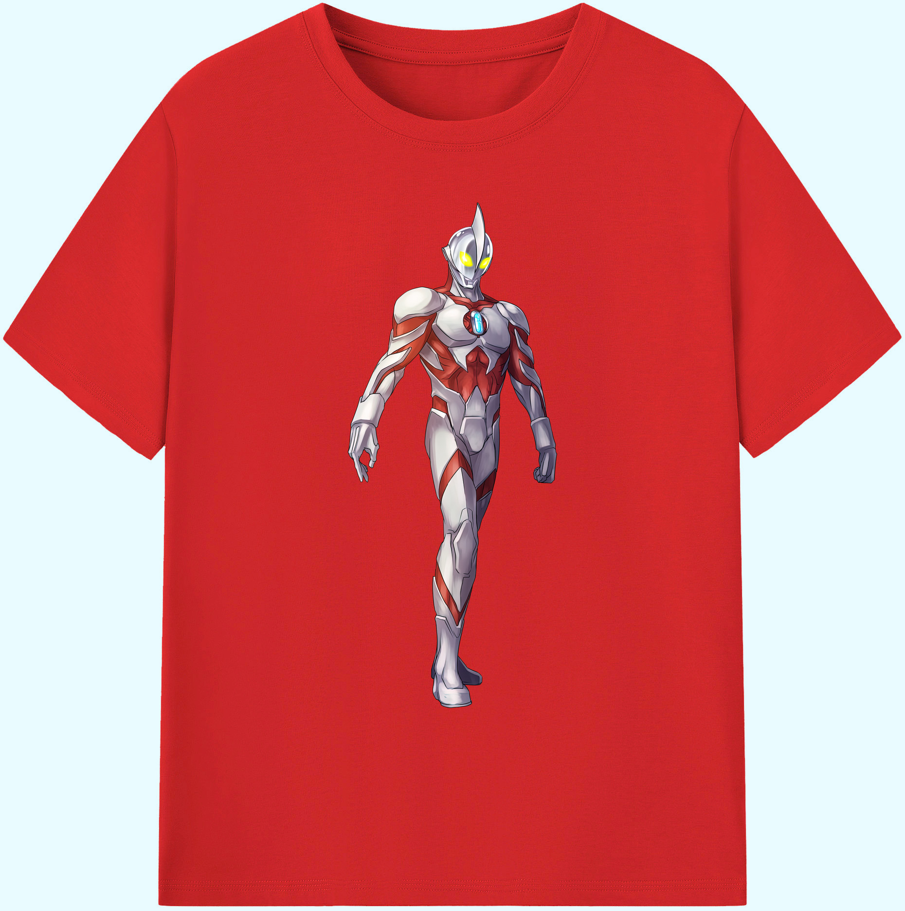 （画像用） ウルトラマン Ultraman 綿100％ メンズ半袖Tシャツ｜肌触りやわらか＆通気性
