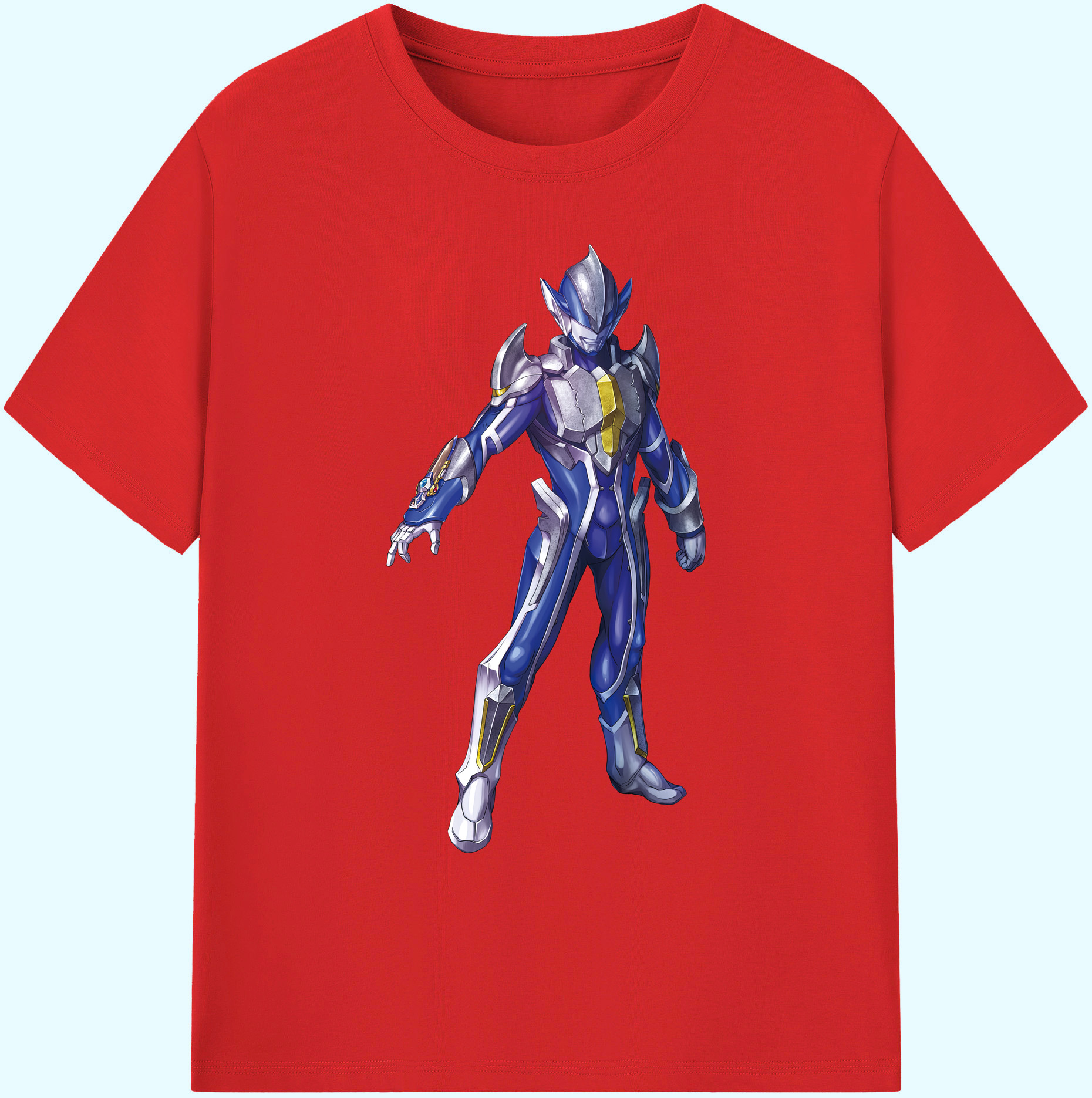 （画像用） ウルトラマン Ultraman 綿100％ メンズ半袖Tシャツ｜肌触りやわらか＆通気性