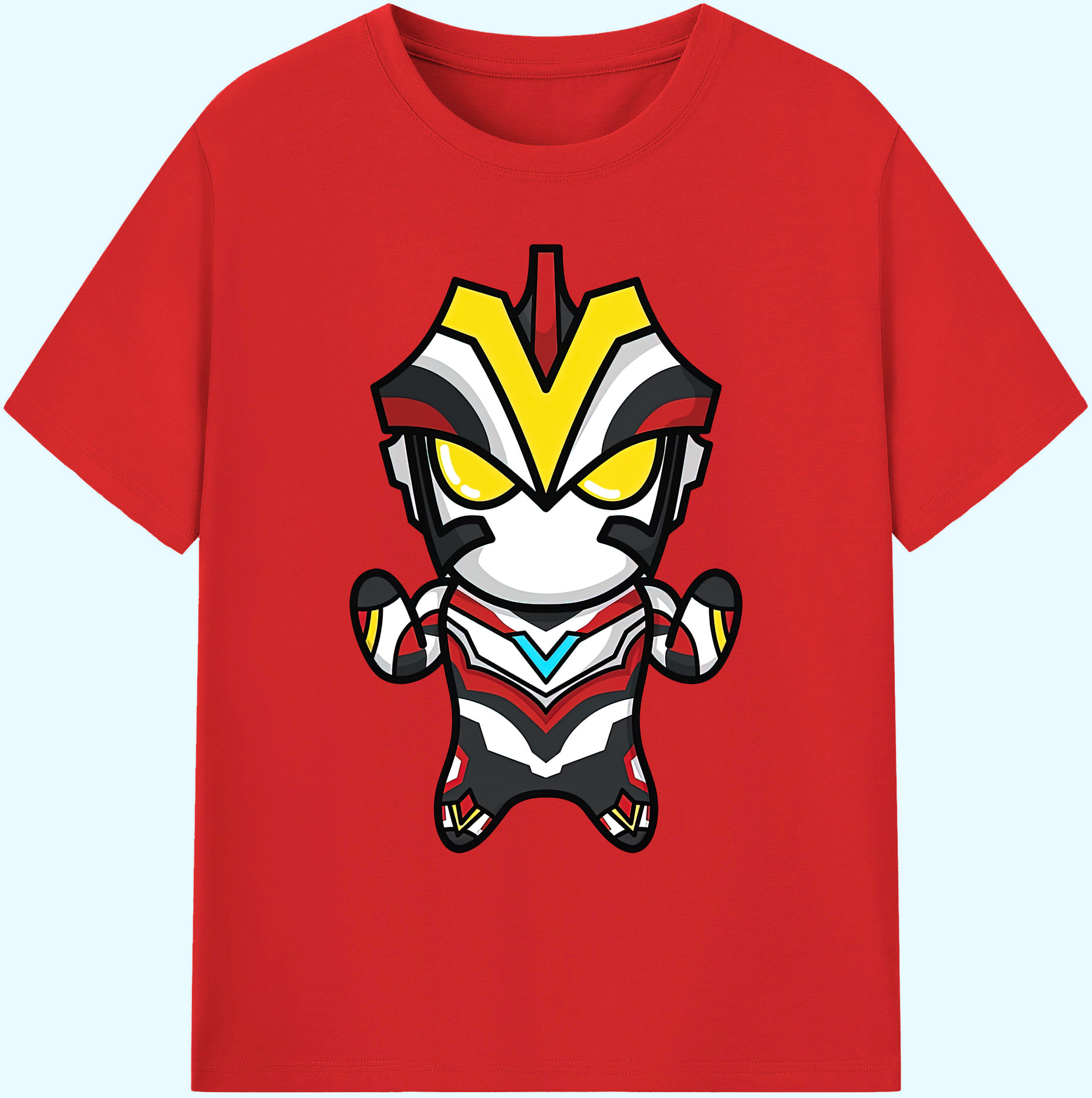 （画像用） ウルトラマン Ultraman 綿100％ メンズ半袖Tシャツ｜肌触りやわらか＆通気性