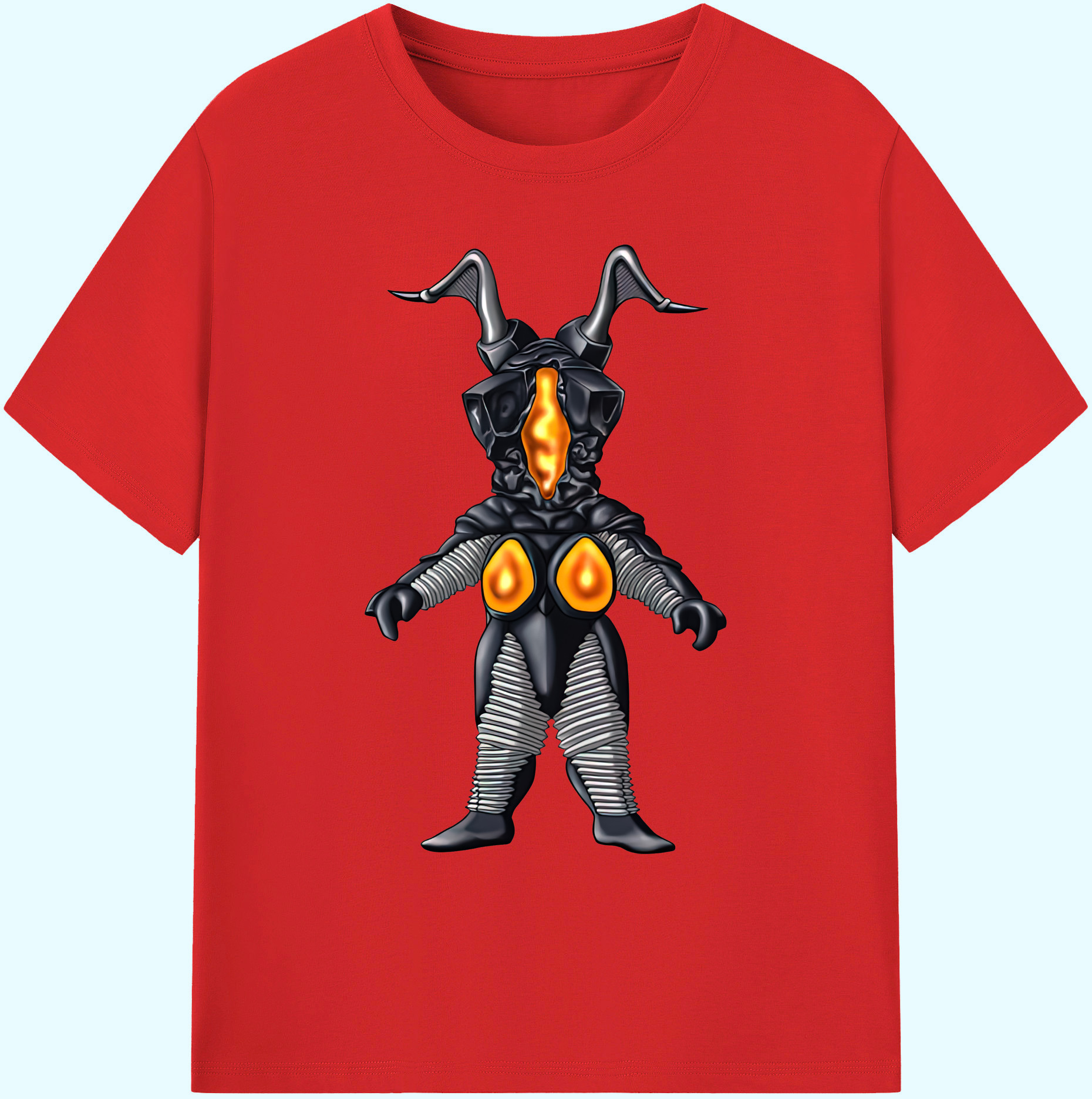 （画像用） ウルトラマン Ultraman 綿100％ メンズ半袖Tシャツ｜肌触りやわらか＆通気性