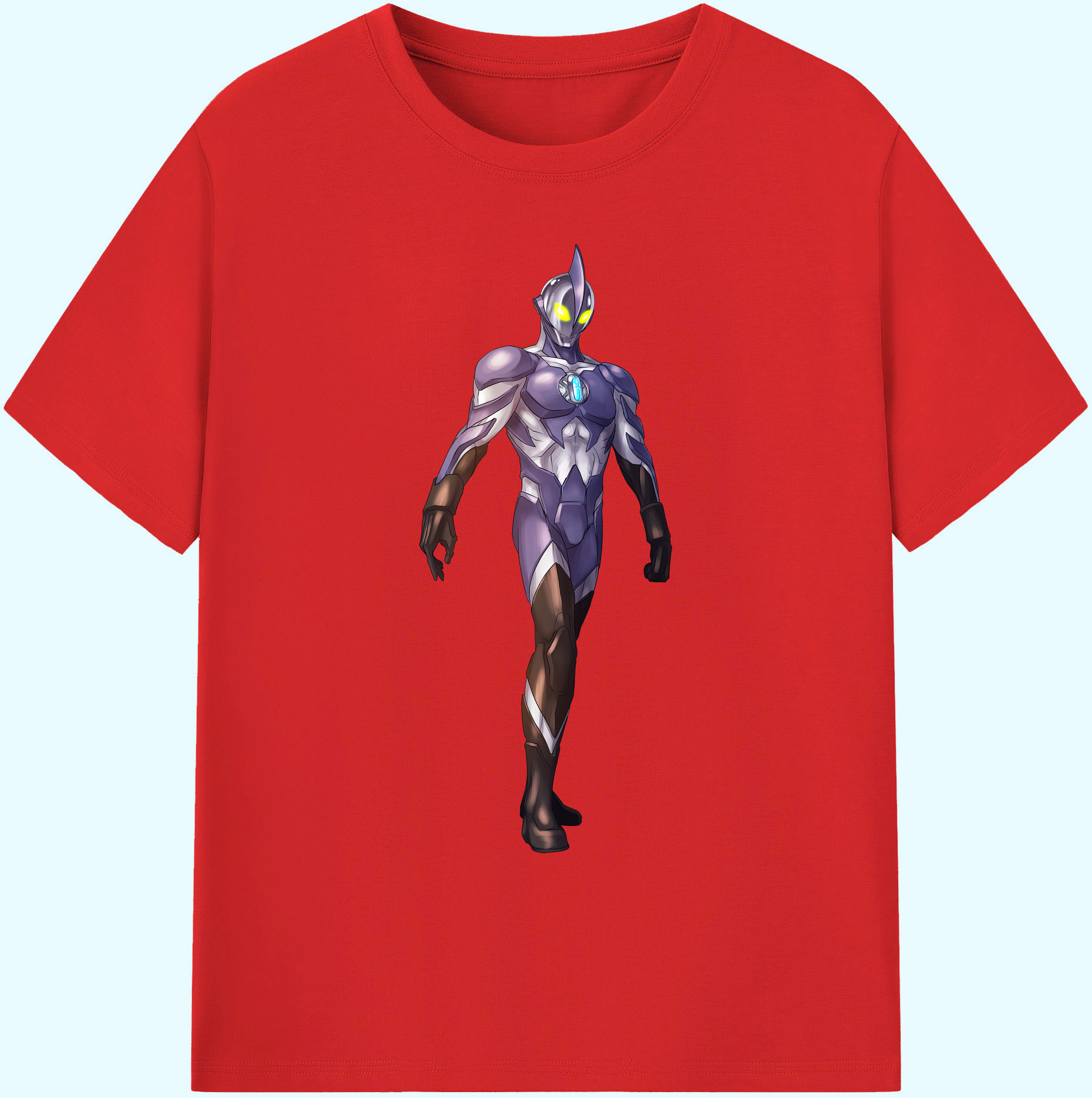 （画像用） ウルトラマン Ultraman 綿100％ メンズ半袖Tシャツ｜肌触りやわらか＆通気性