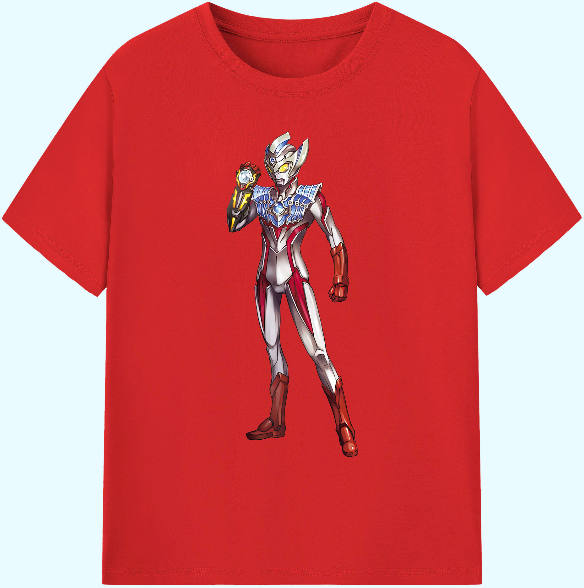 （画像用） ウルトラマン Ultraman 綿100％ メンズ半袖Tシャツ｜肌触りやわらか＆通気性