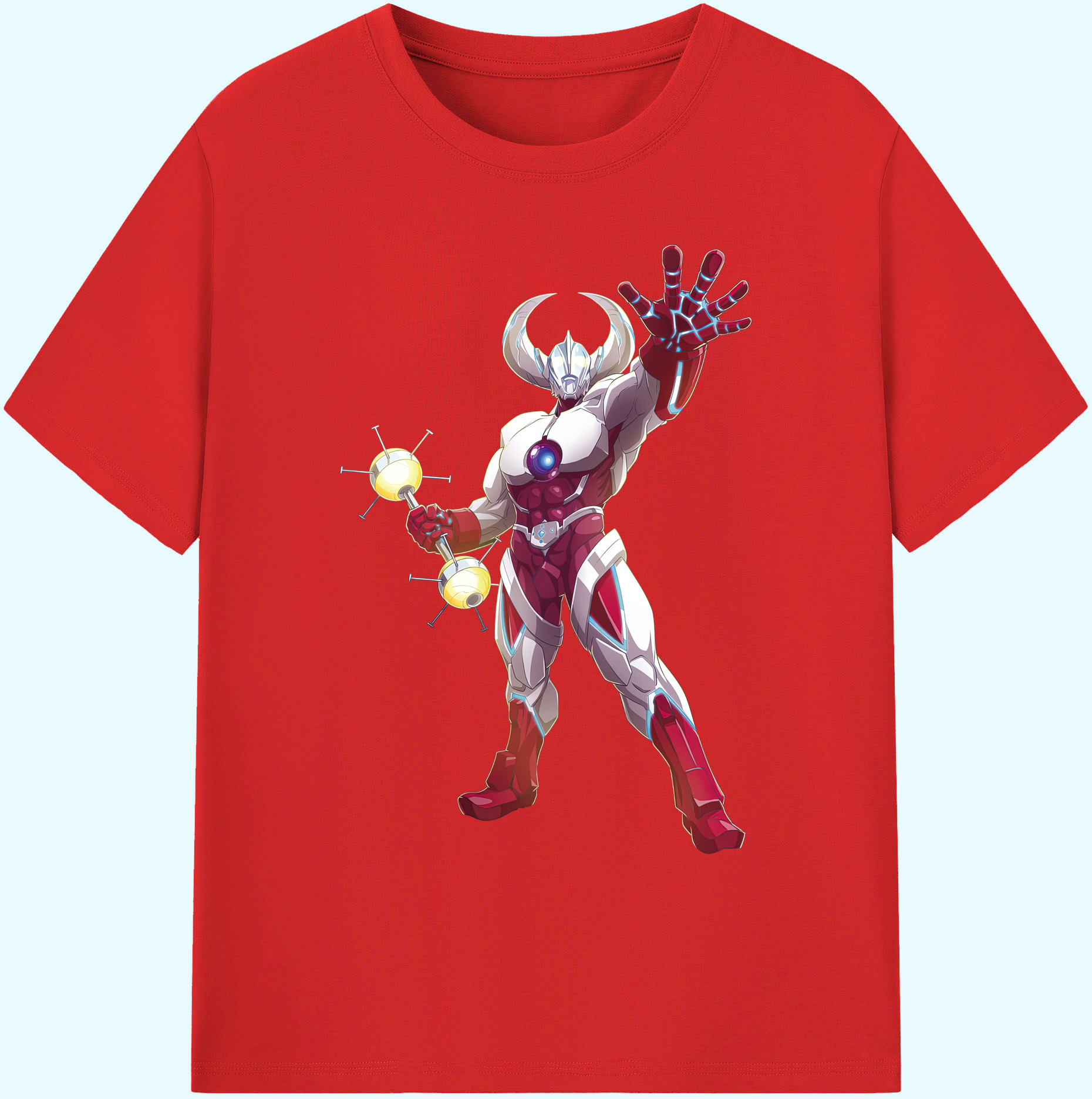 （画像用） ウルトラマン Ultraman 綿100％ メンズ半袖Tシャツ｜肌触りやわらか＆通気性