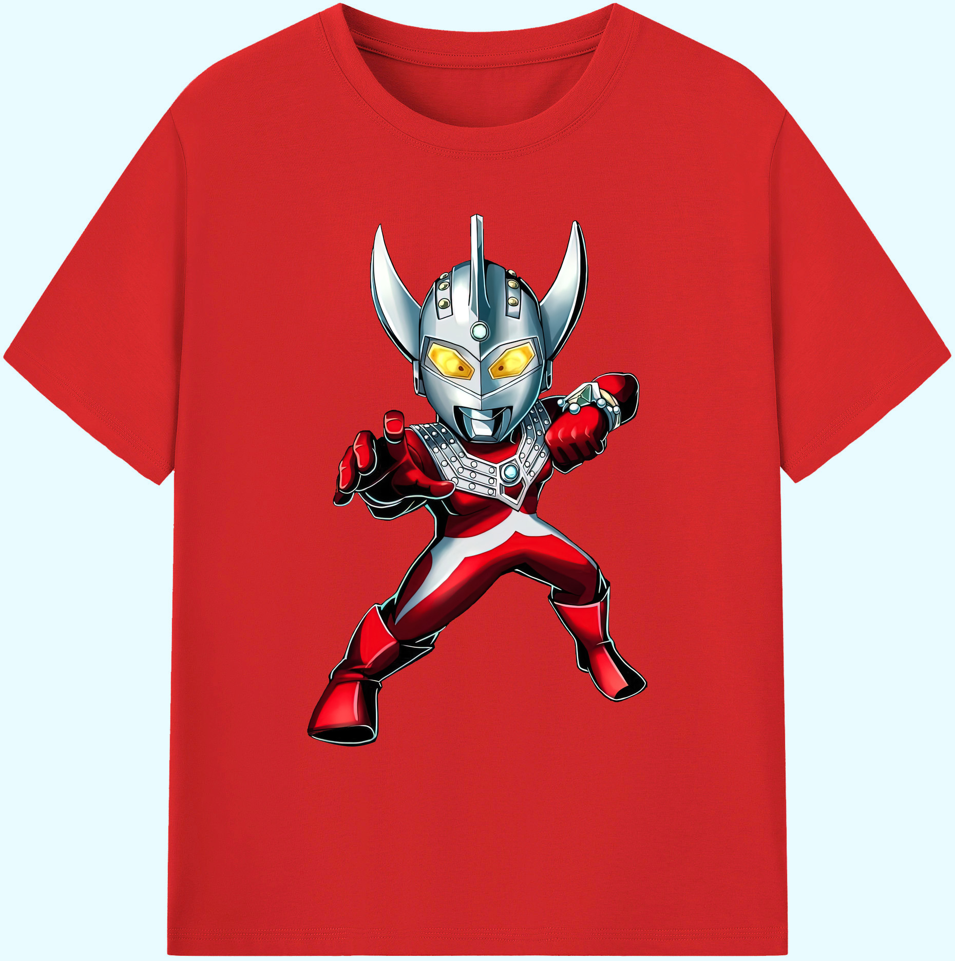 （画像用） ウルトラマン Ultraman 綿100％ メンズ半袖Tシャツ｜肌触りやわらか＆通気性