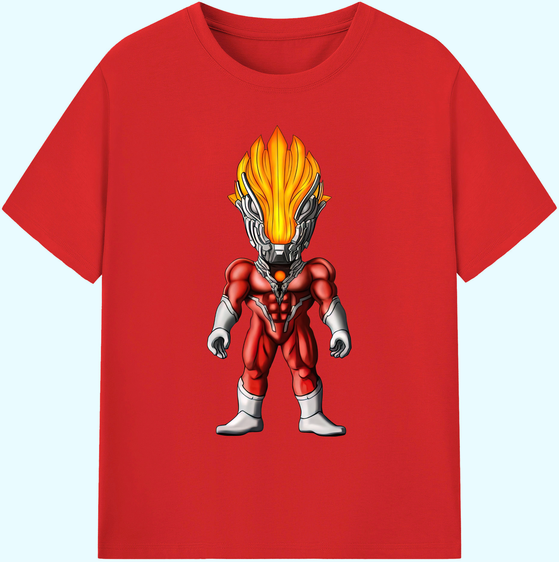 （画像用） ウルトラマン Ultraman 綿100％ メンズ半袖Tシャツ｜肌触りやわらか＆通気性
