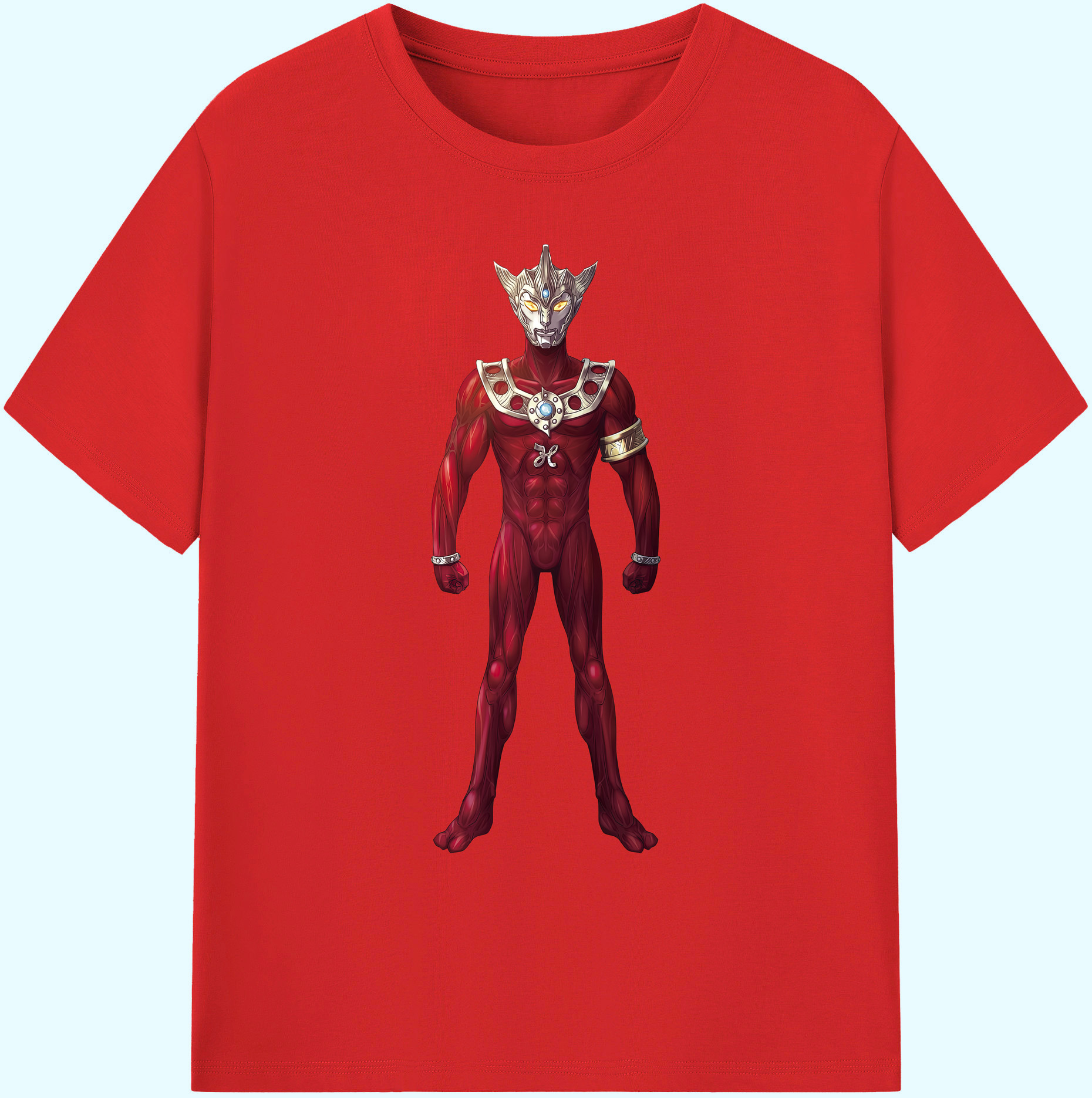 （画像用） ウルトラマン Ultraman 綿100％ メンズ半袖Tシャツ｜肌触りやわらか＆通気性