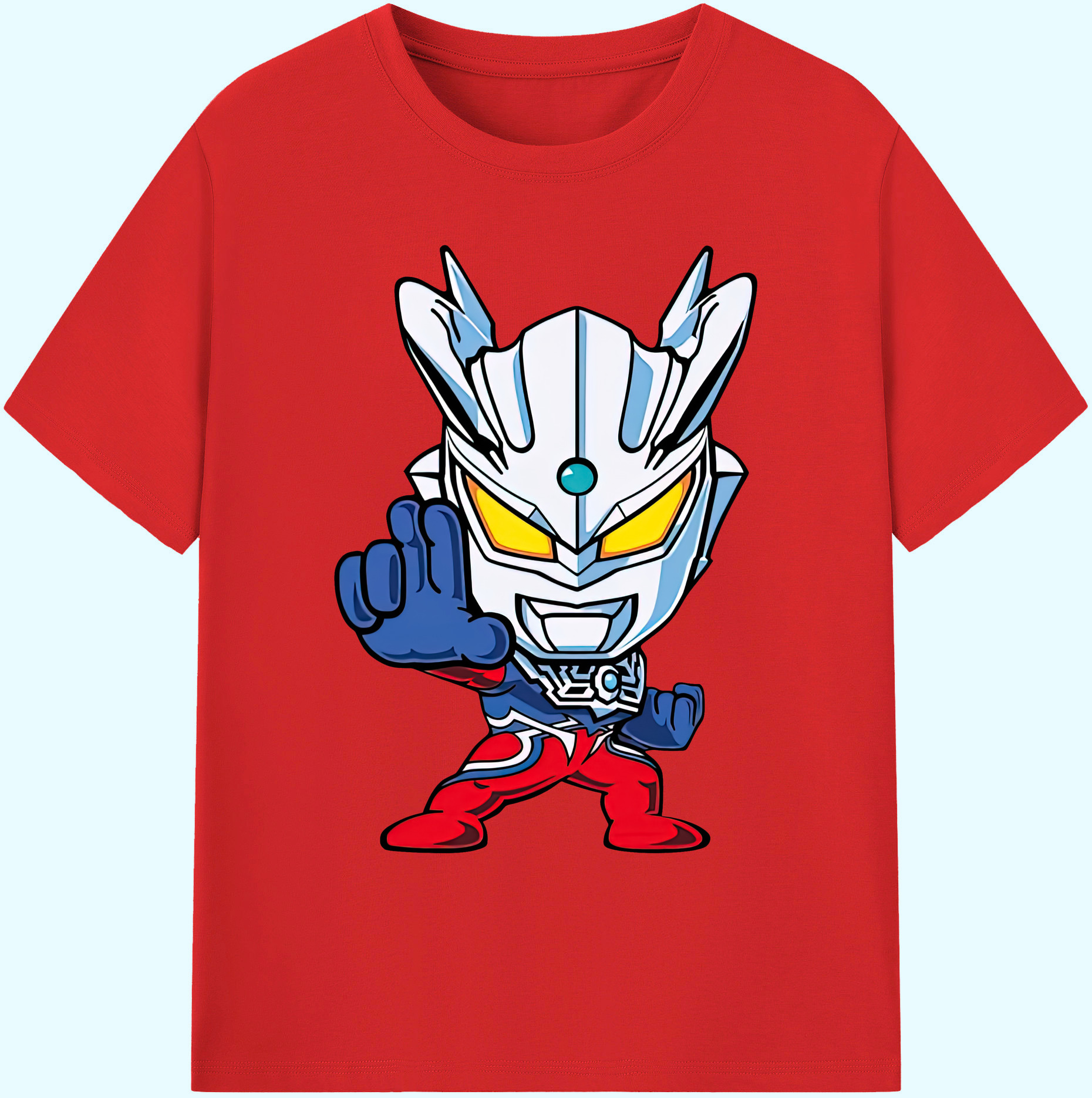 （画像用） ウルトラマン Ultraman 綿100％ メンズ半袖Tシャツ｜肌触りやわらか＆通気性