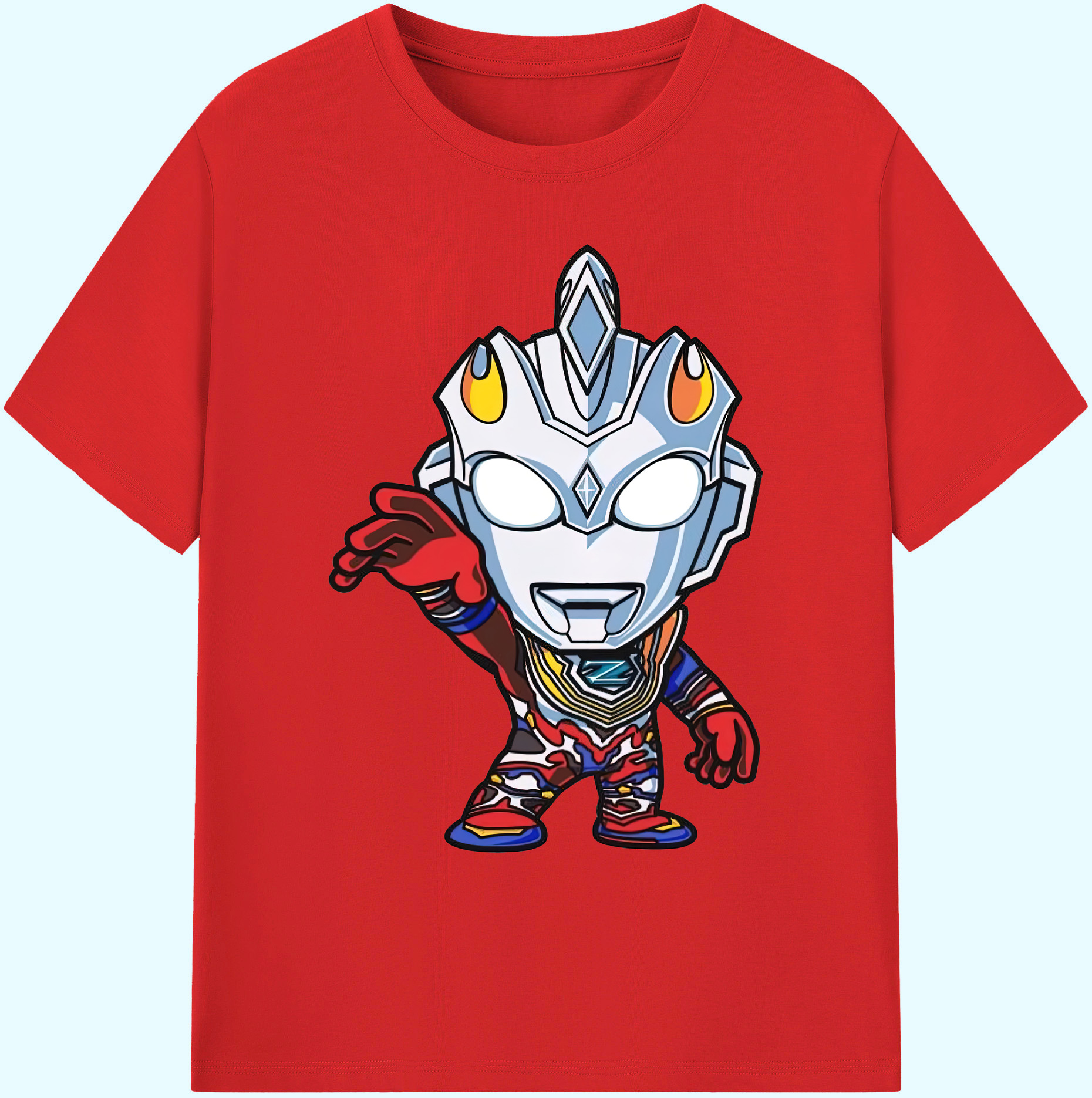 （画像用） ウルトラマン Ultraman 綿100％ メンズ半袖Tシャツ｜肌触りやわらか＆通気性