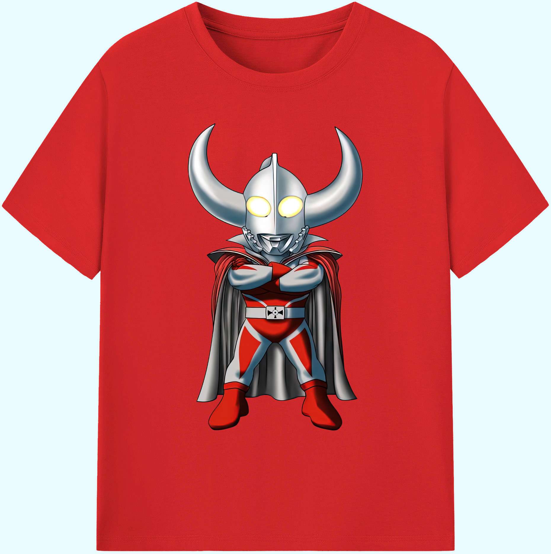 （画像用） ウルトラマン Ultraman 綿100％ メンズ半袖Tシャツ｜肌触りやわらか＆通気性