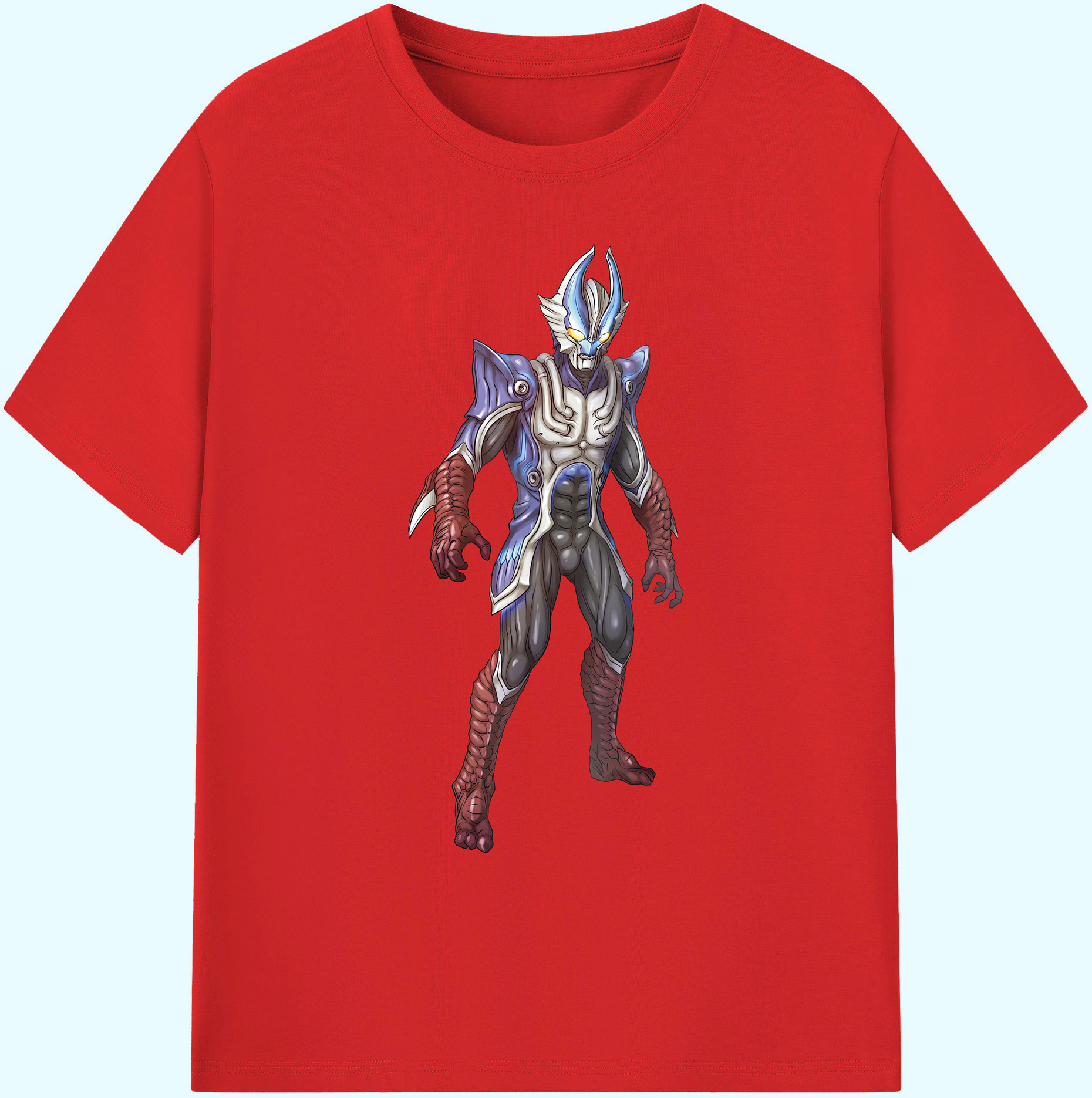 （画像用） ウルトラマン Ultraman 綿100％ メンズ半袖Tシャツ｜肌触りやわらか＆通気性