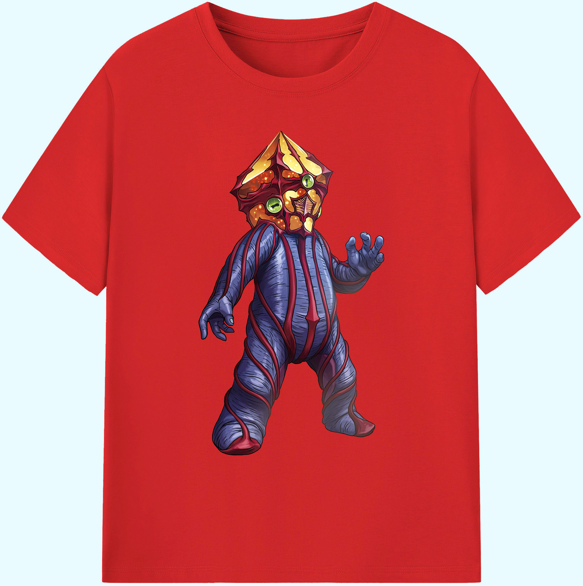 （画像用） ウルトラマン Ultraman 綿100％ メンズ半袖Tシャツ｜肌触りやわらか＆通気性