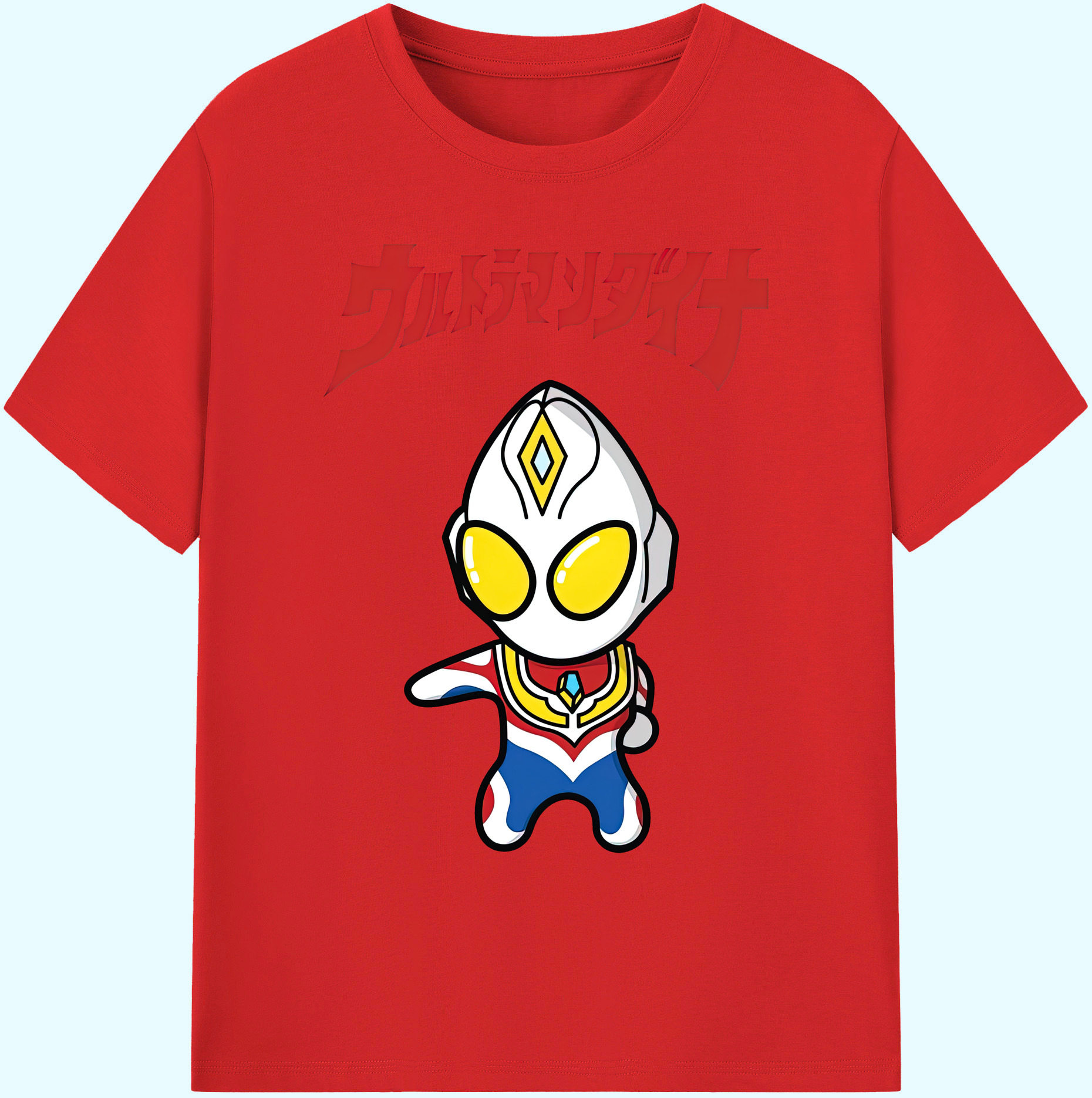 （画像用） ウルトラマン Ultraman 綿100％ メンズ半袖Tシャツ｜肌触りやわらか＆通気性