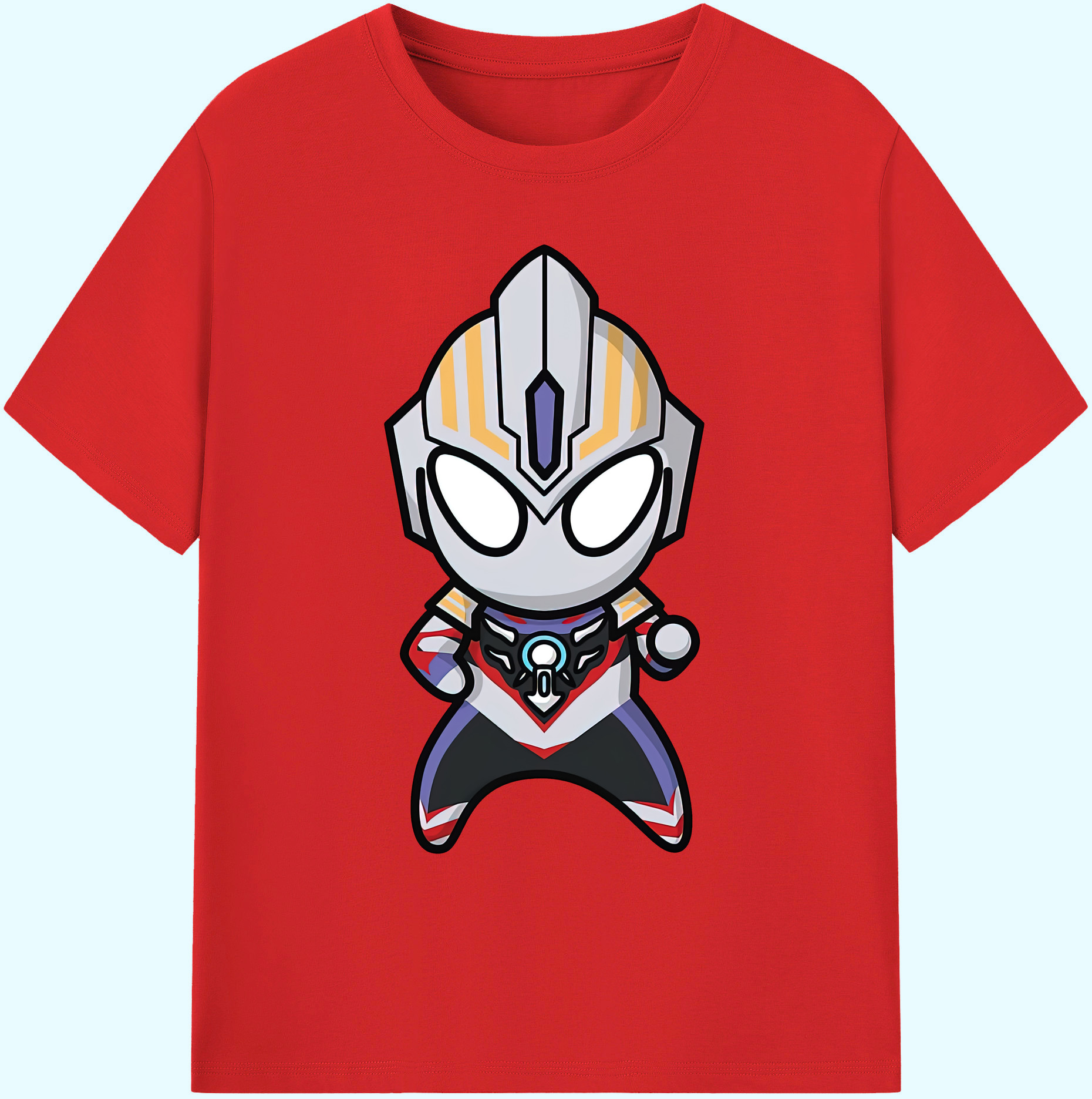 （画像用） ウルトラマン Ultraman 綿100％ メンズ半袖Tシャツ｜肌触りやわらか＆通気性
