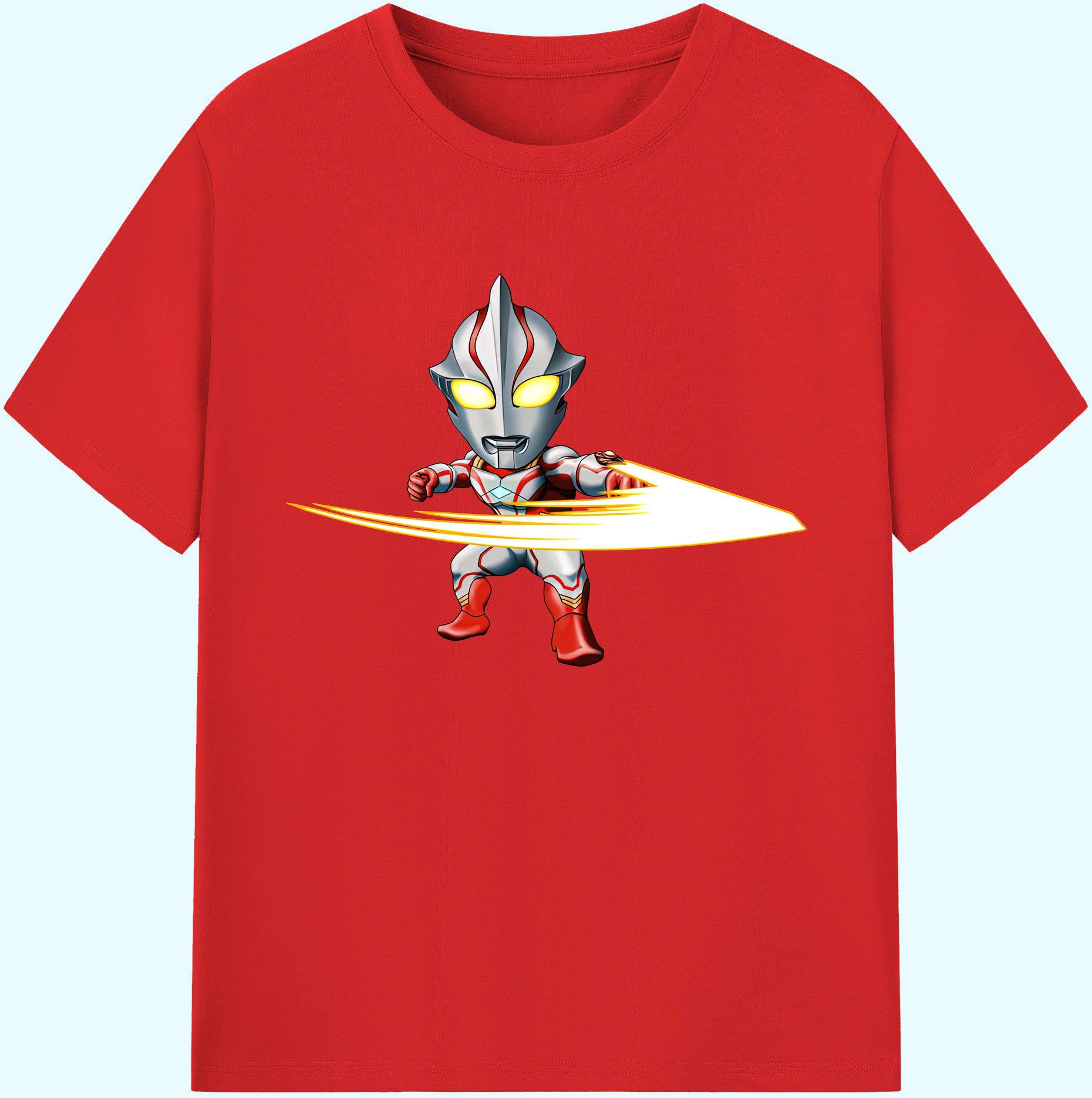 （画像用） ウルトラマン Ultraman 綿100％ メンズ半袖Tシャツ｜肌触りやわらか＆通気性
