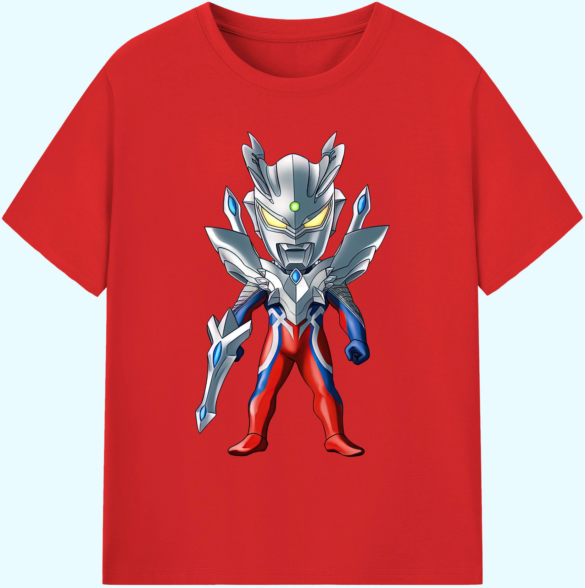 （画像用） ウルトラマン Ultraman 綿100％ メンズ半袖Tシャツ｜肌触りやわらか＆通気性