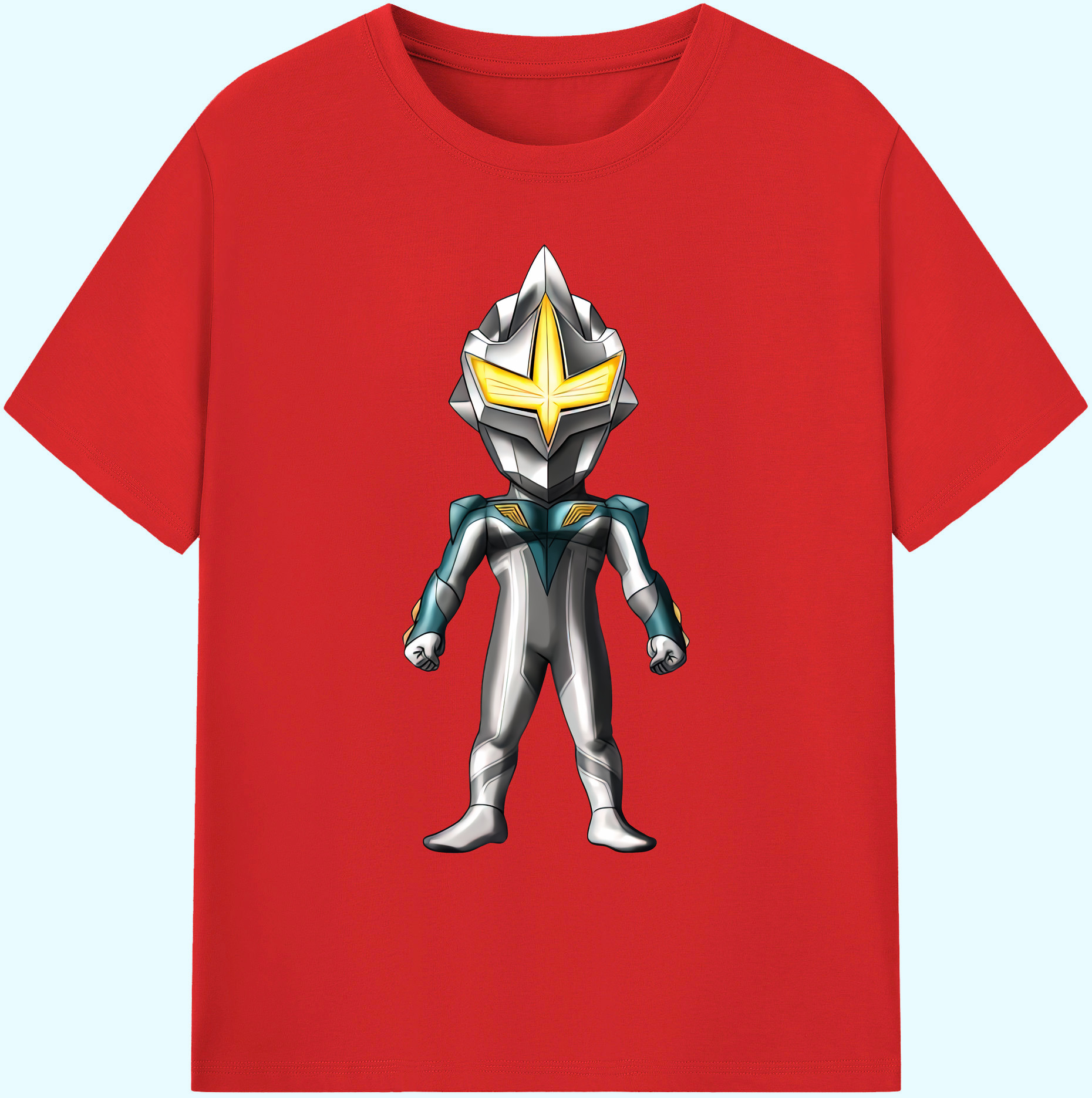 （画像用） ウルトラマン Ultraman 綿100％ メンズ半袖Tシャツ｜肌触りやわらか＆通気性