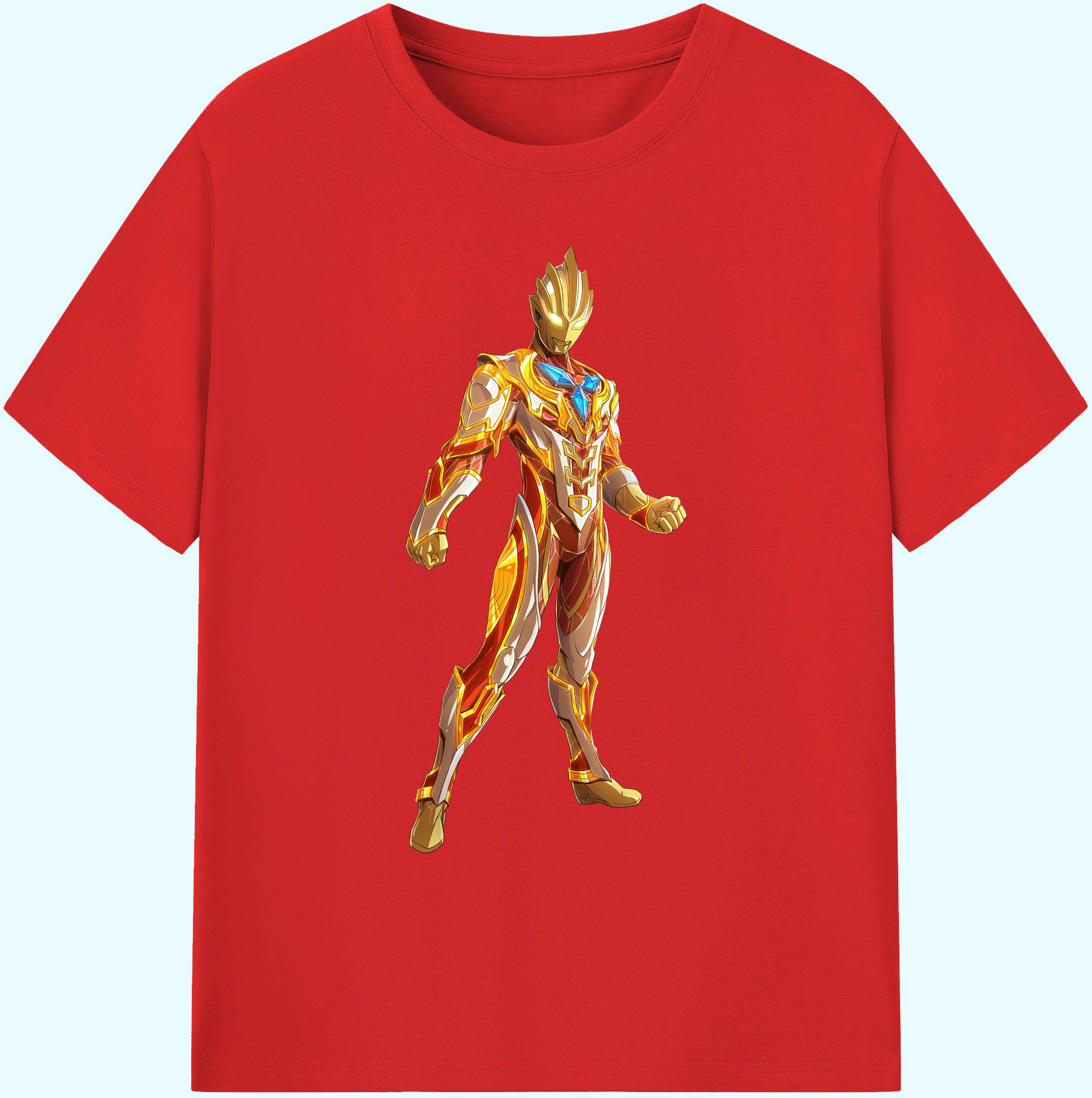 （画像用） ウルトラマン Ultraman 綿100％ メンズ半袖Tシャツ｜肌触りやわらか＆通気性