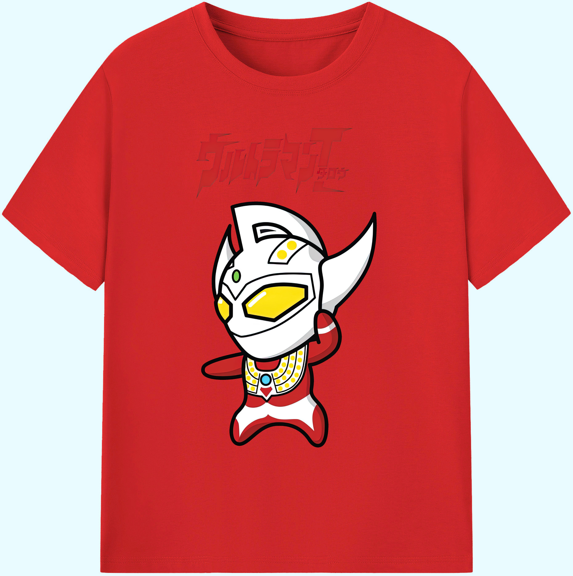 （画像用） ウルトラマン Ultraman 綿100％ メンズ半袖Tシャツ｜肌触りやわらか＆通気性