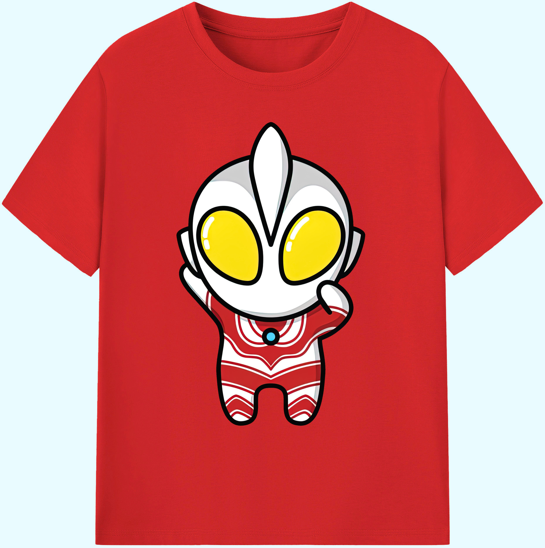（画像用） ウルトラマン Ultraman 綿100％ メンズ半袖Tシャツ｜肌触りやわらか＆通気性