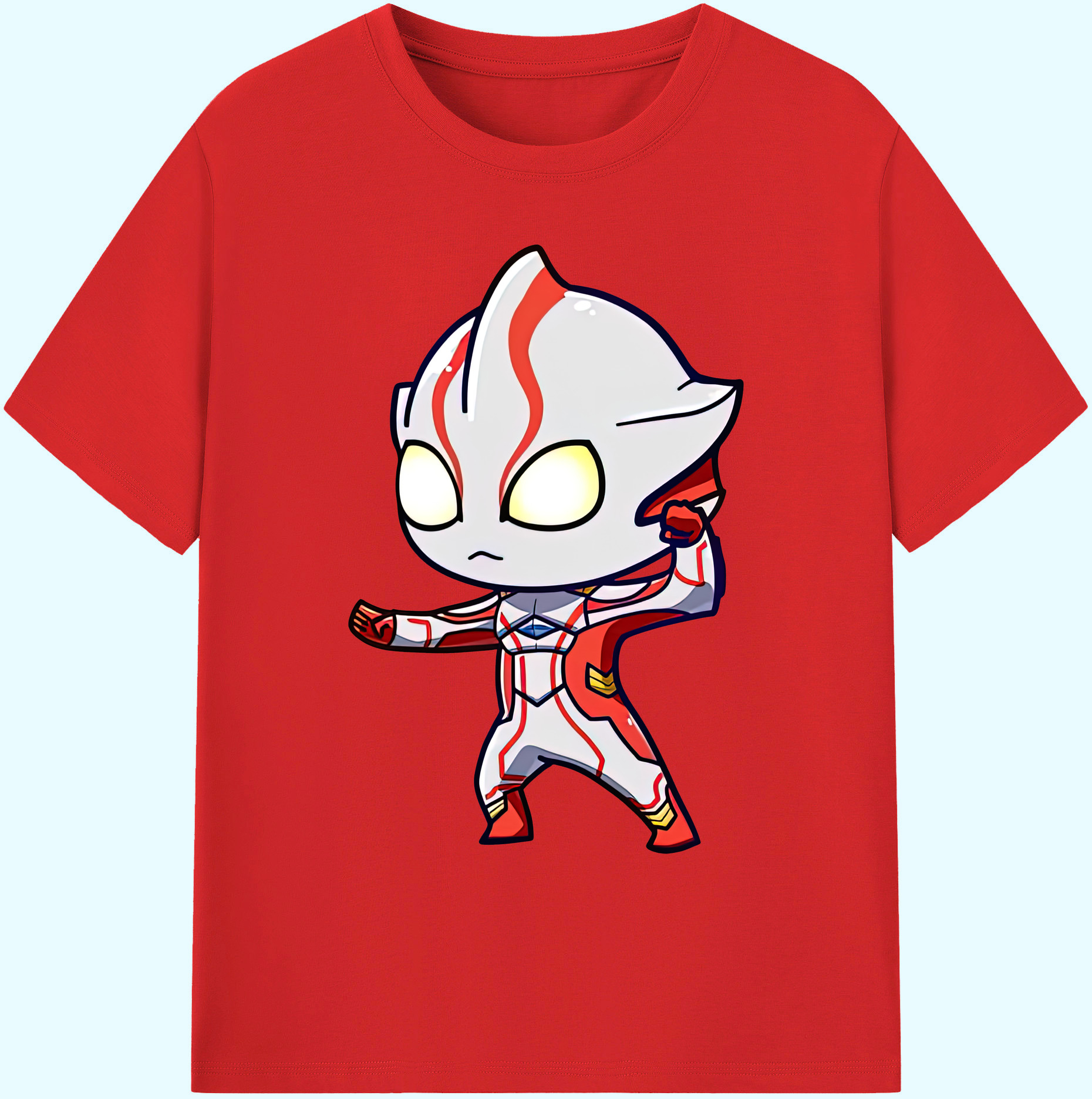 （画像用） ウルトラマン Ultraman 綿100％ メンズ半袖Tシャツ｜肌触りやわらか＆通気性