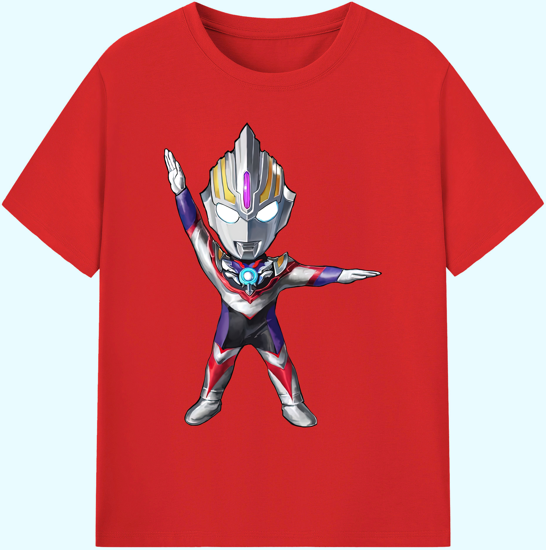 （画像用） ウルトラマン Ultraman 綿100％ メンズ半袖Tシャツ｜肌触りやわらか＆通気性