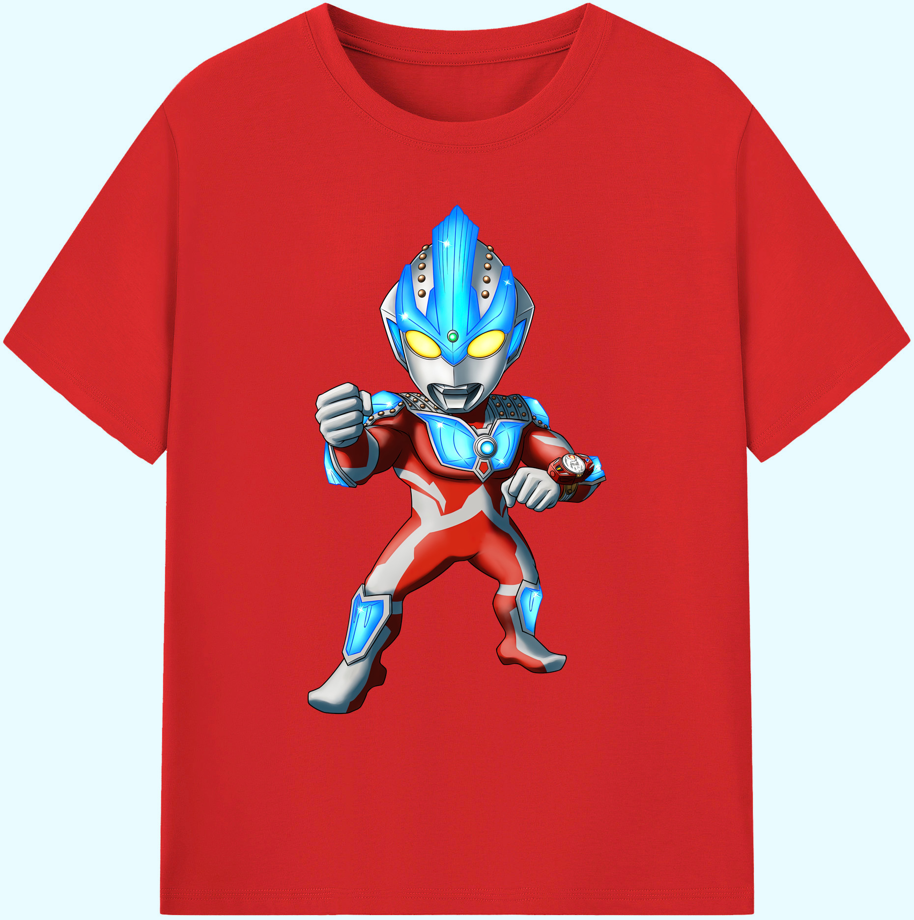 （画像用） ウルトラマン Ultraman 綿100％ メンズ半袖Tシャツ｜肌触りやわらか＆通気性