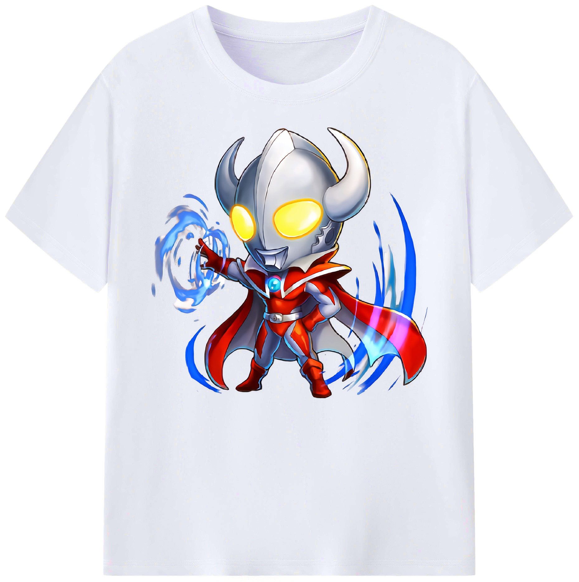 （画像用） ウルトラマン Ultraman 綿100％ メンズ半袖Tシャツ｜肌触りやわらか＆通気性