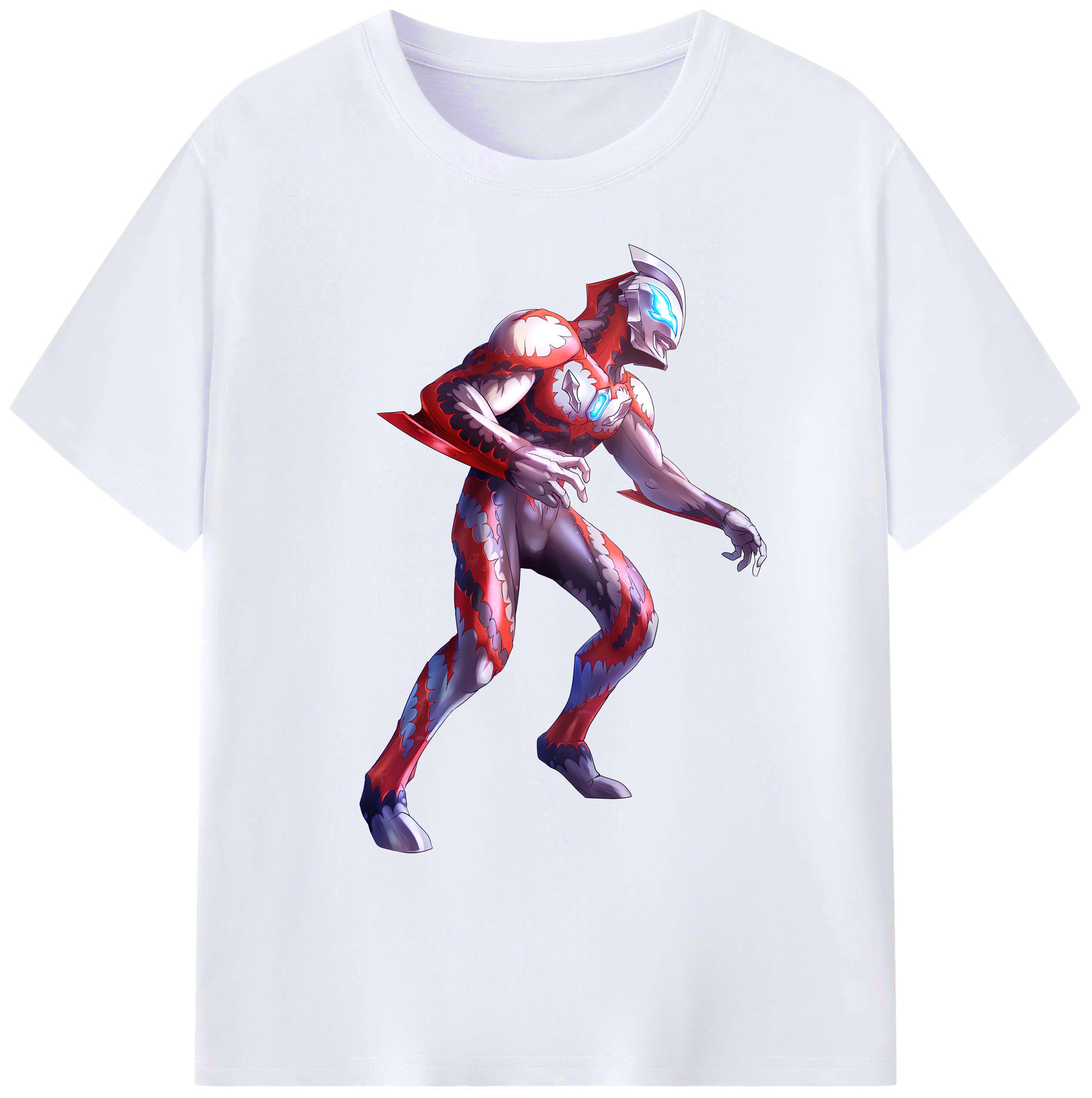 （画像用） ウルトラマン Ultraman 綿100％ メンズ半袖Tシャツ｜肌触りやわらか＆通気性