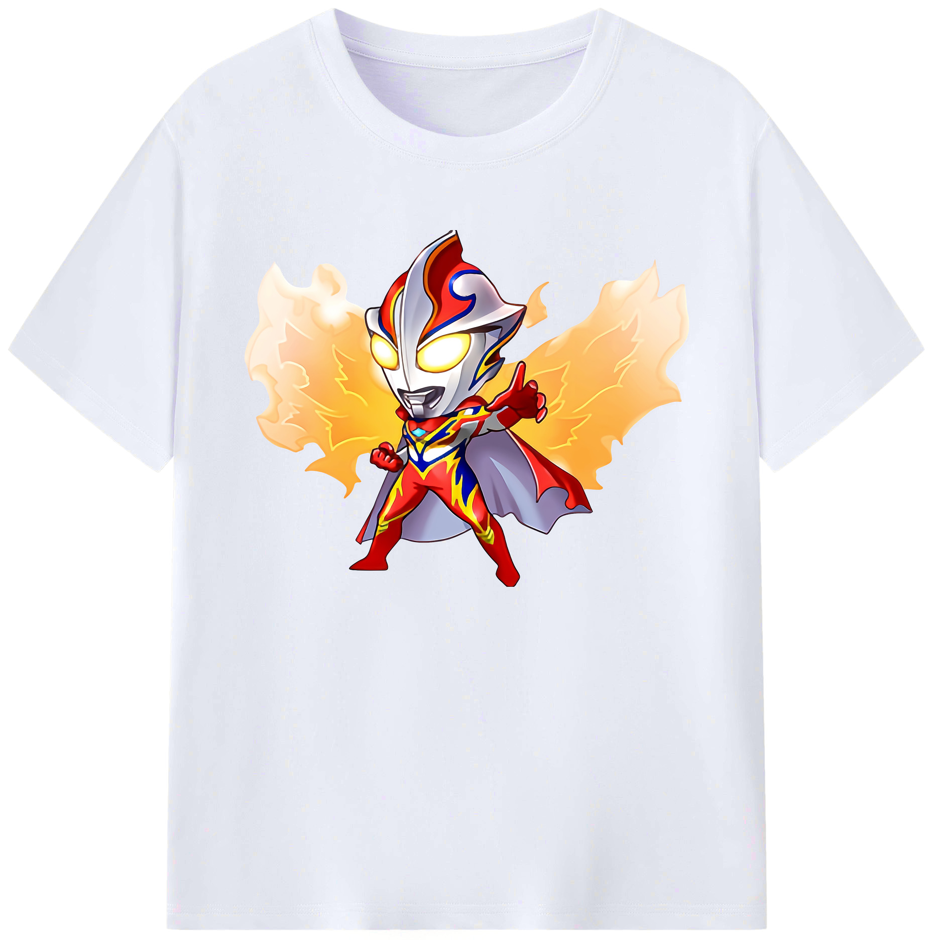 （画像用） ウルトラマン Ultraman 綿100％ メンズ半袖Tシャツ｜肌触りやわらか＆通気性