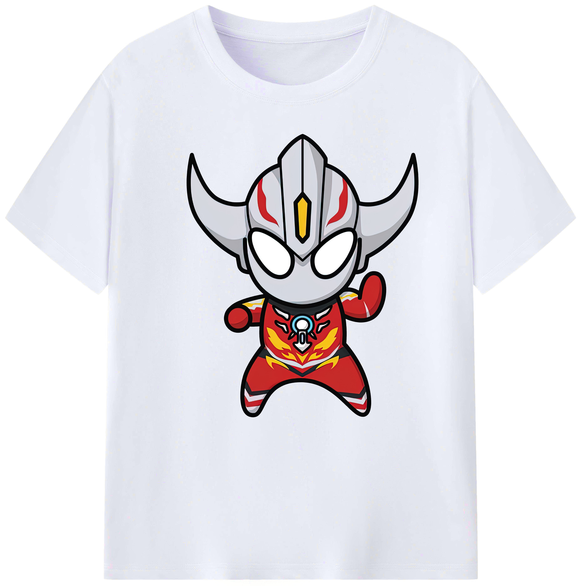 （画像用） ウルトラマン Ultraman 綿100％ メンズ半袖Tシャツ｜肌触りやわらか＆通気性