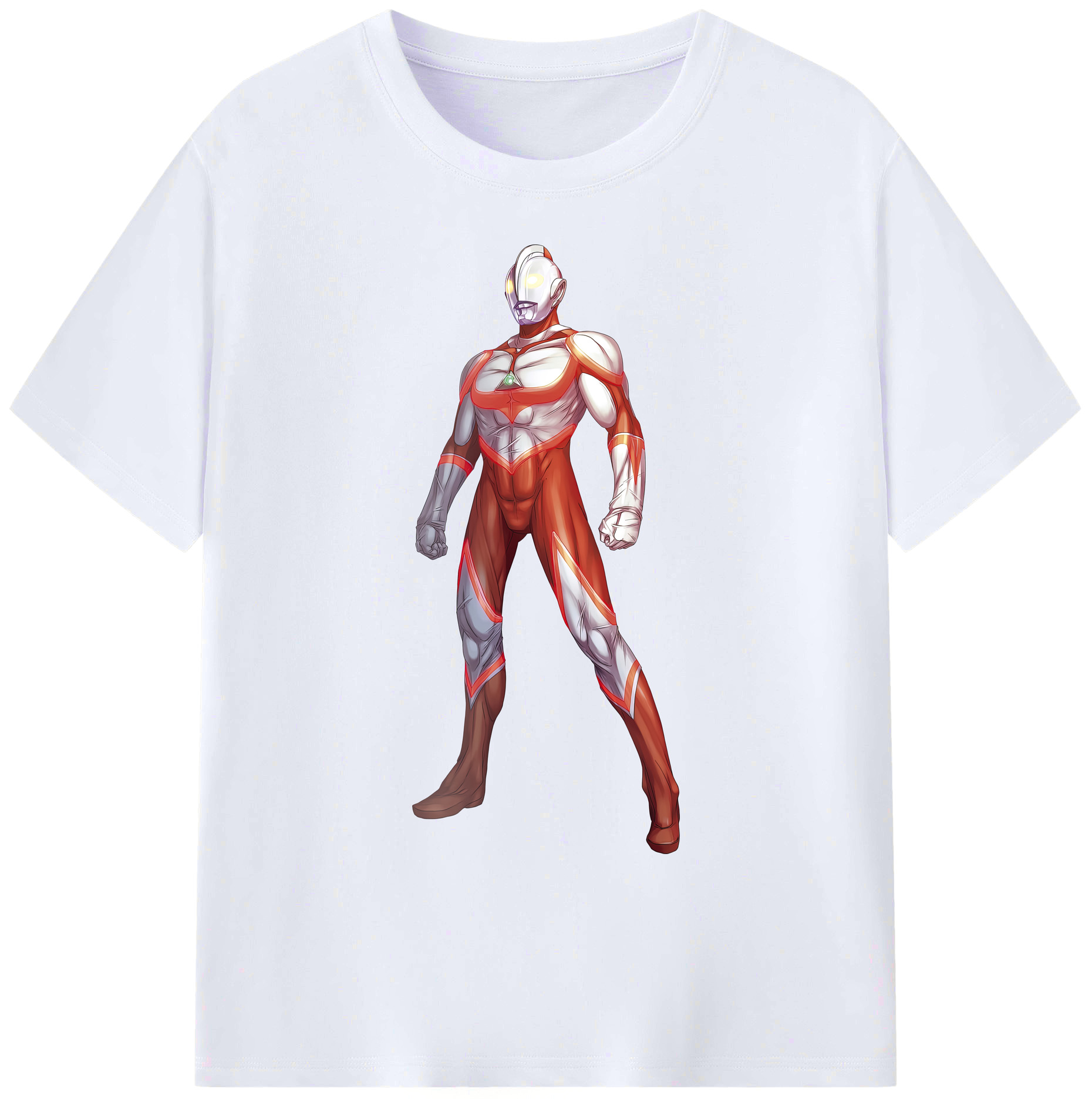 （画像用） ウルトラマン Ultraman 綿100％ メンズ半袖Tシャツ｜肌触りやわらか＆通気性