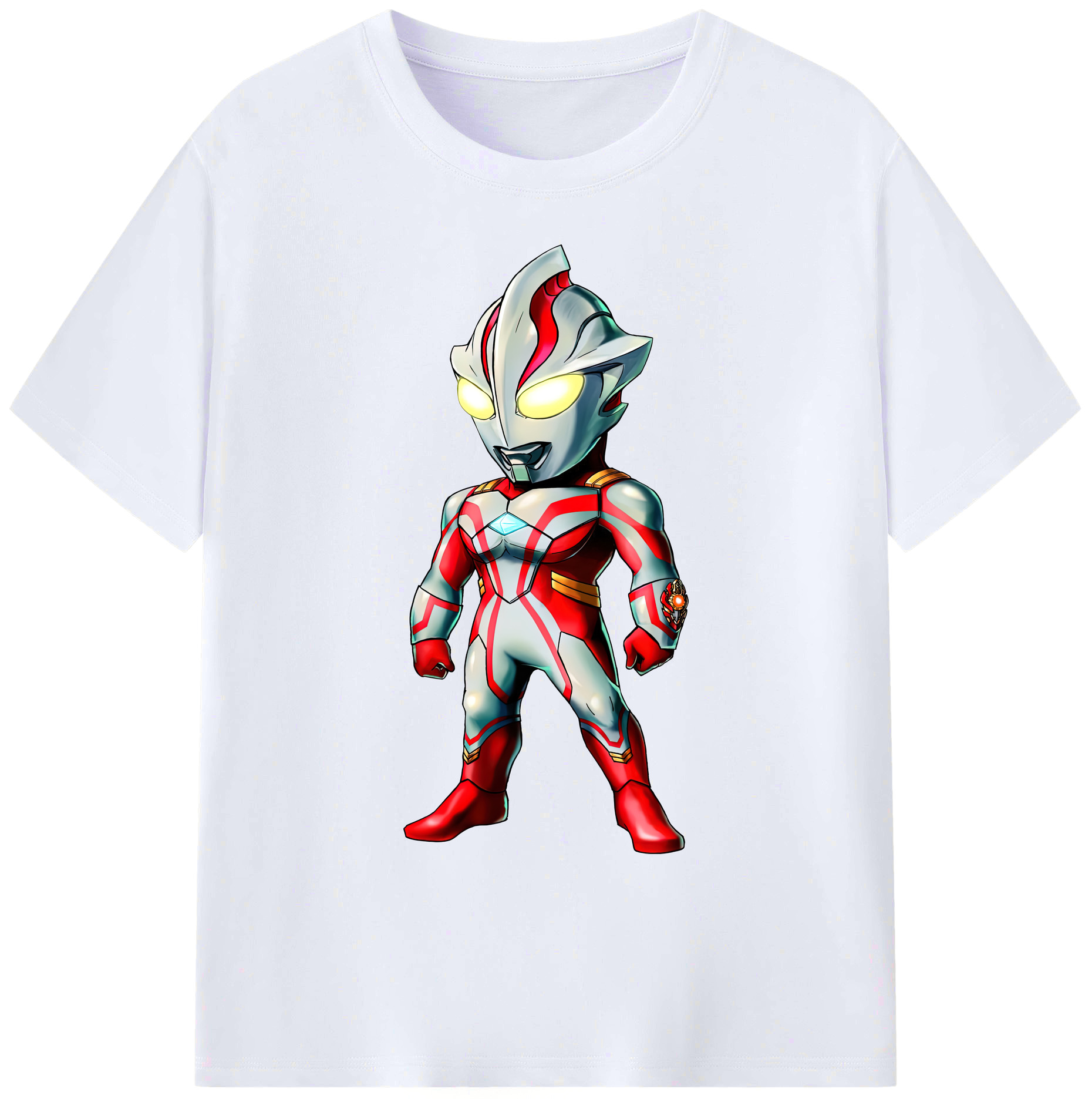 （画像用） ウルトラマン Ultraman 綿100％ メンズ半袖Tシャツ｜肌触りやわらか＆通気性