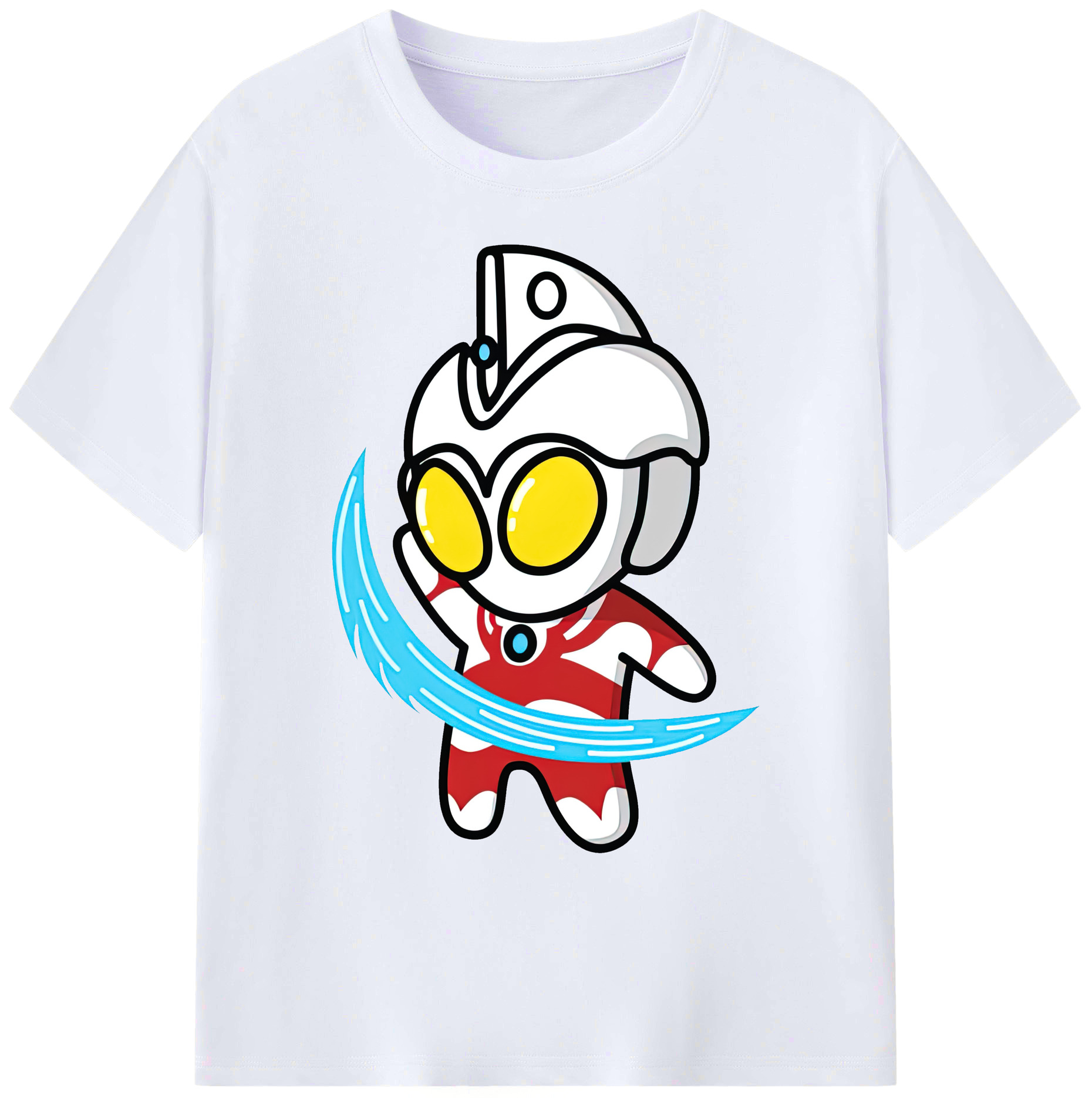 （画像用） ウルトラマン Ultraman 綿100％ メンズ半袖Tシャツ｜肌触りやわらか＆通気性
