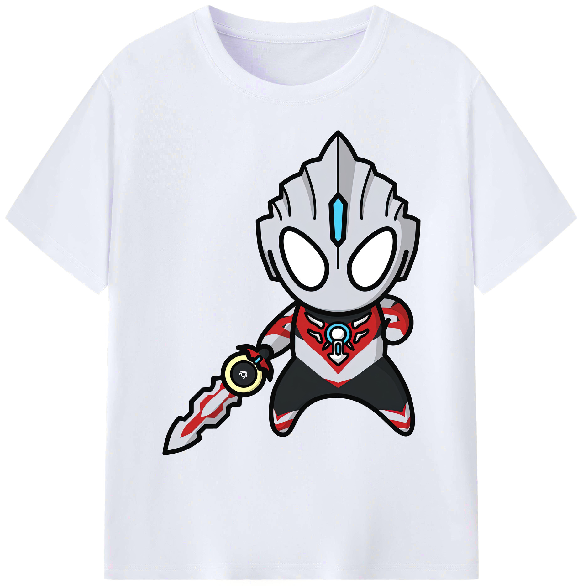 （画像用） ウルトラマン Ultraman 綿100％ メンズ半袖Tシャツ｜肌触りやわらか＆通気性
