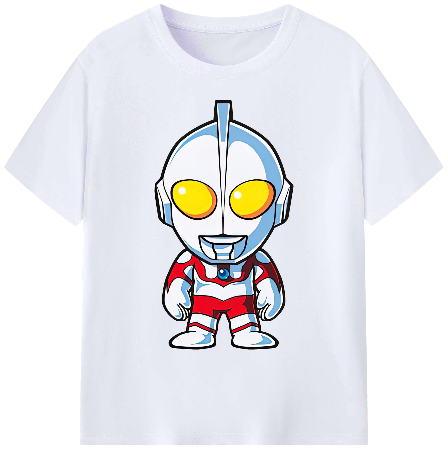 （画像用） ウルトラマン Ultraman 綿100％ メンズ半袖Tシャツ｜肌触りやわらか＆通気性