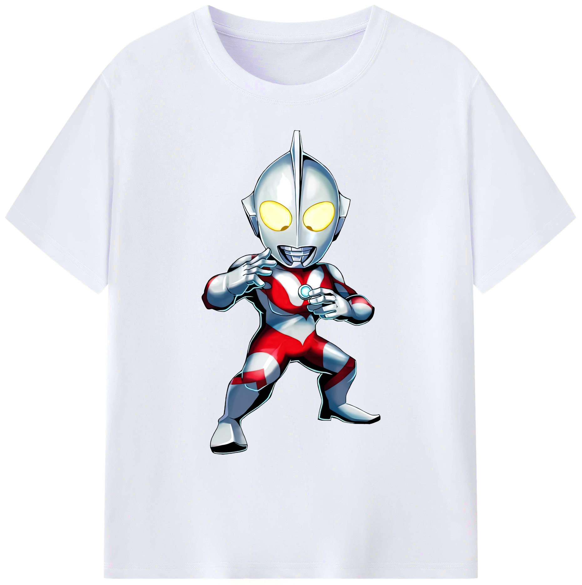 （画像用） ウルトラマン Ultraman 綿100％ メンズ半袖Tシャツ｜肌触りやわらか＆通気性