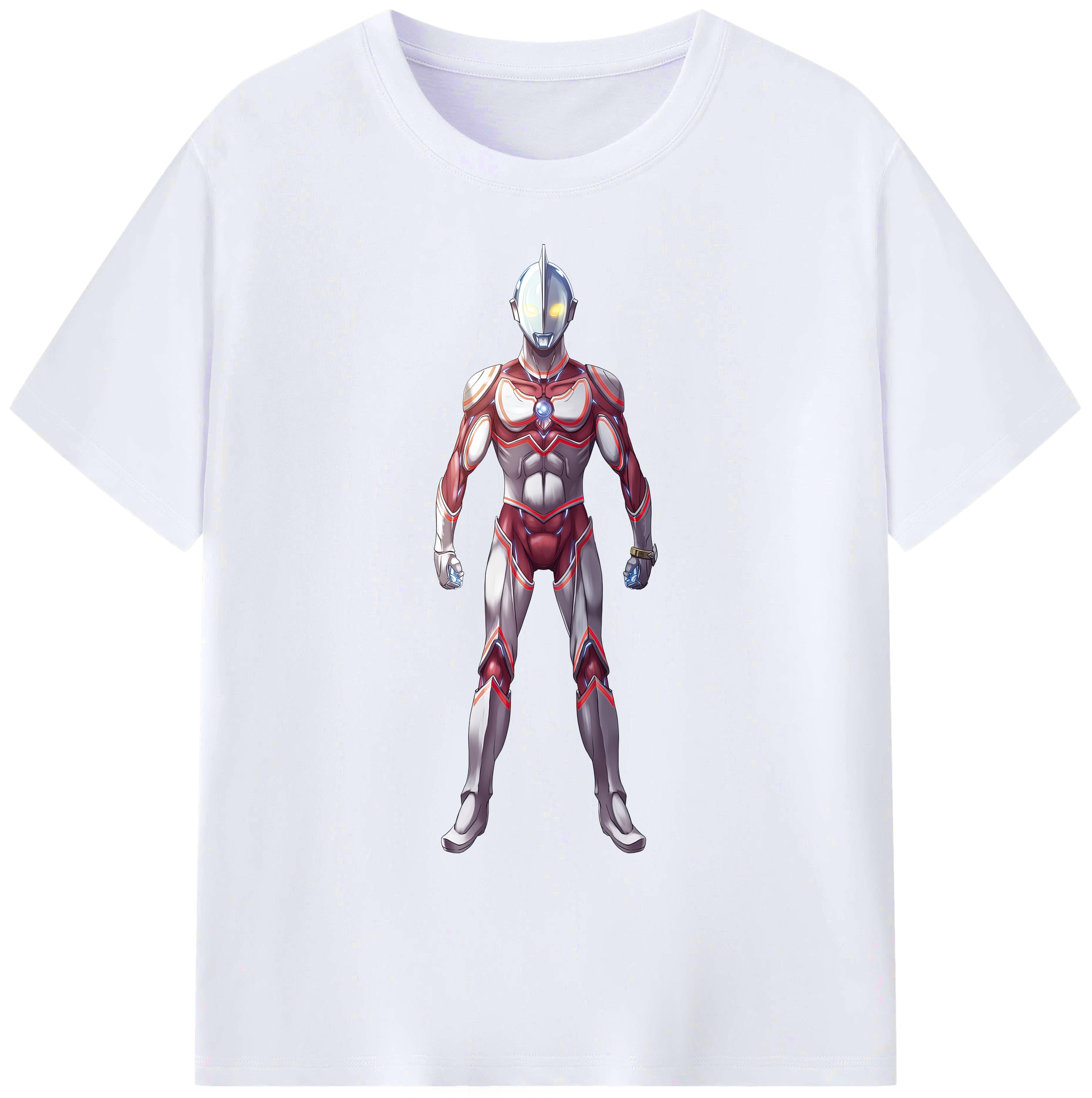 （画像用） ウルトラマン Ultraman 綿100％ メンズ半袖Tシャツ｜肌触りやわらか＆通気性