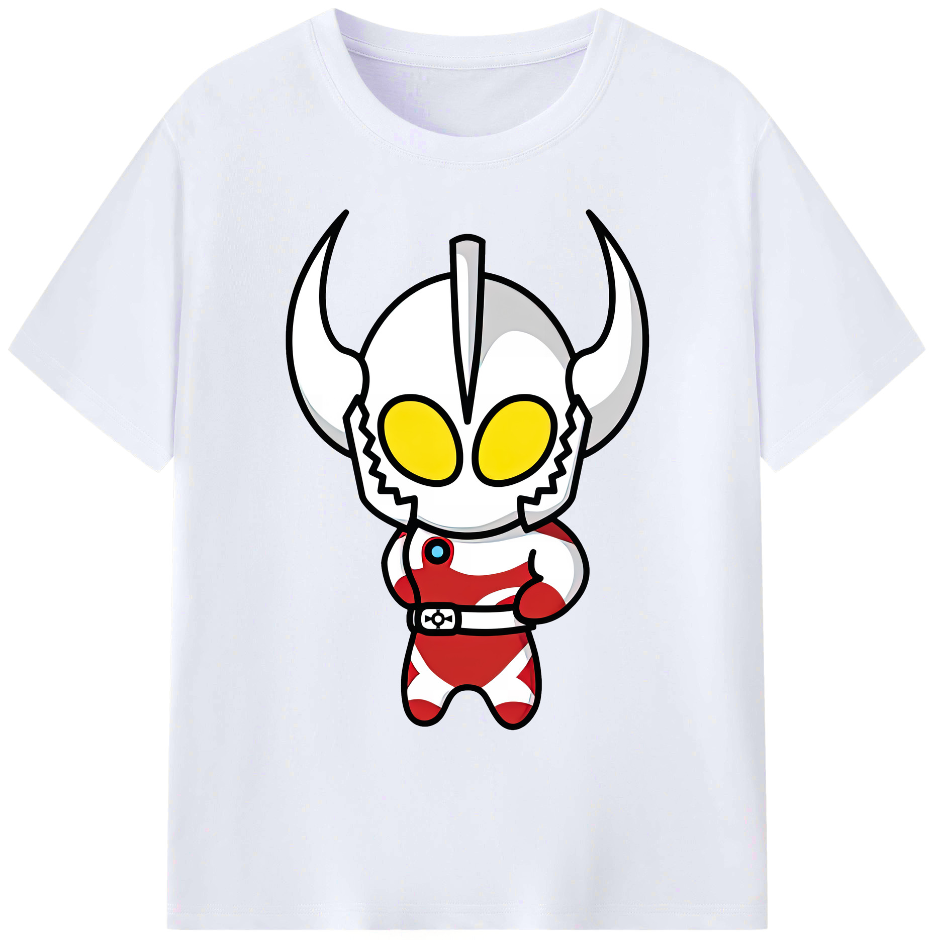 （画像用） ウルトラマン Ultraman 綿100％ メンズ半袖Tシャツ｜肌触りやわらか＆通気性